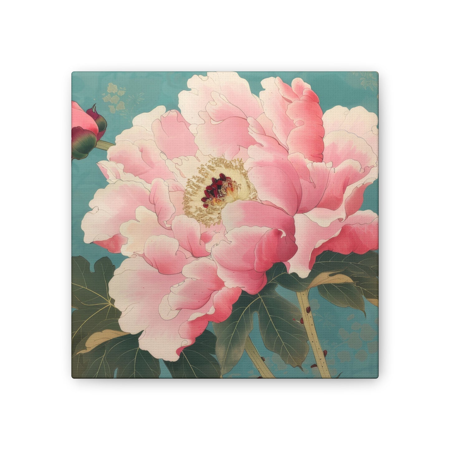 Peony - Canvas Stretched, 0.75"