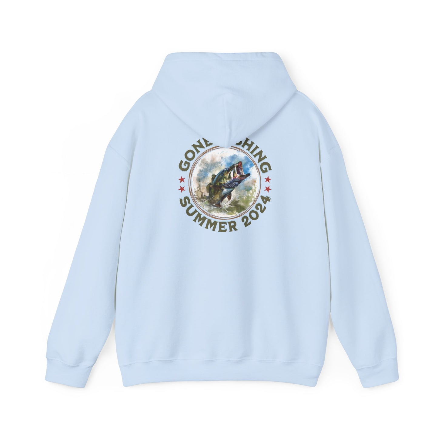 Gone Fishing - Unisex Heavy Blend™ Hooded Sweatshirt