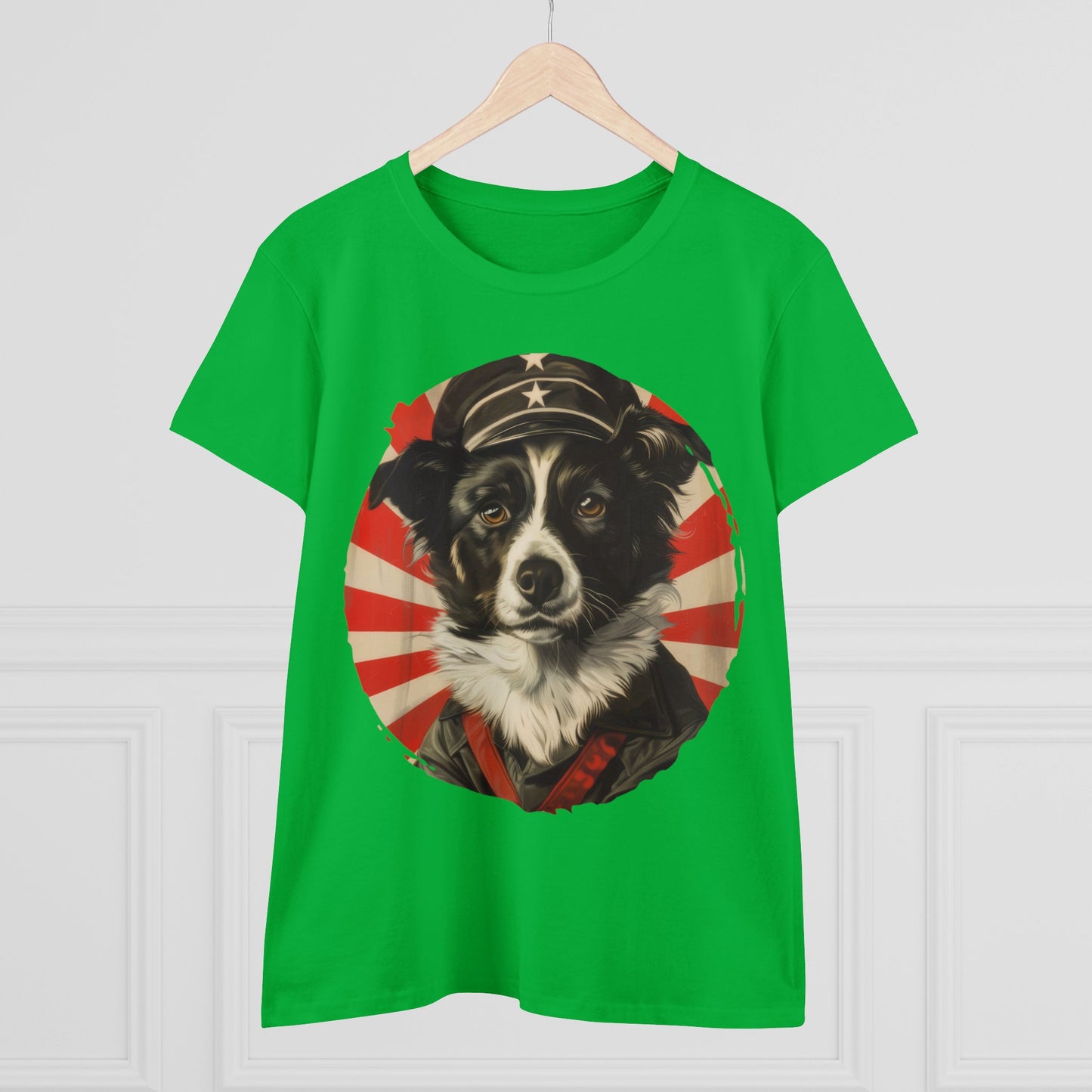 Comrade Canine - Women's Midweight Cotton Tee