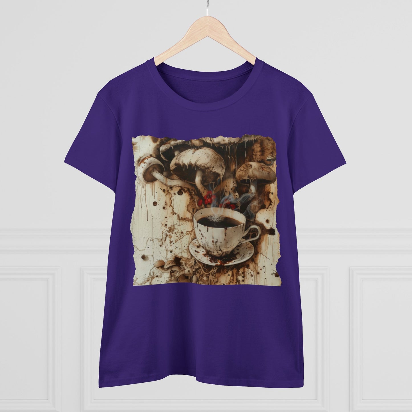 Organic Coffee - Women's Midweight Cotton Tee