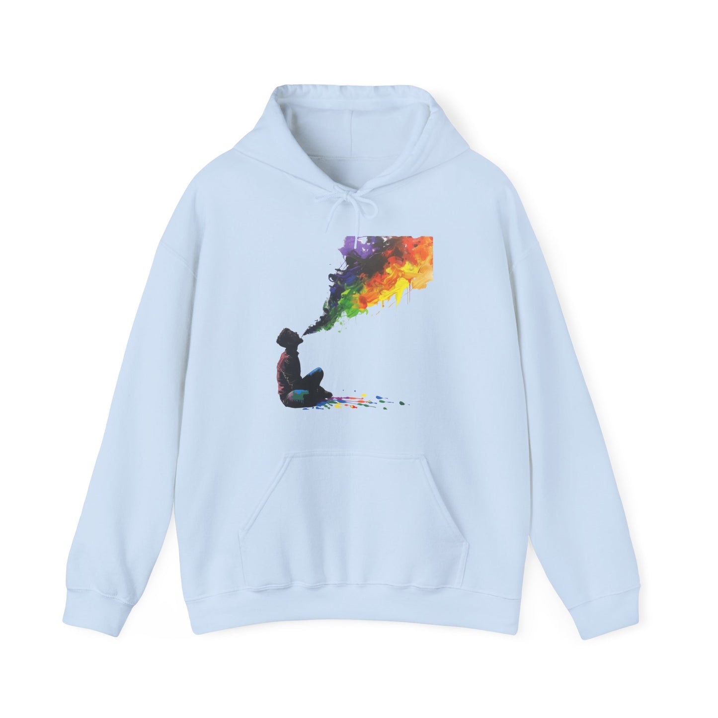 Rainbow Breath - Unisex Heavy Blend™ Hooded Sweatshirt