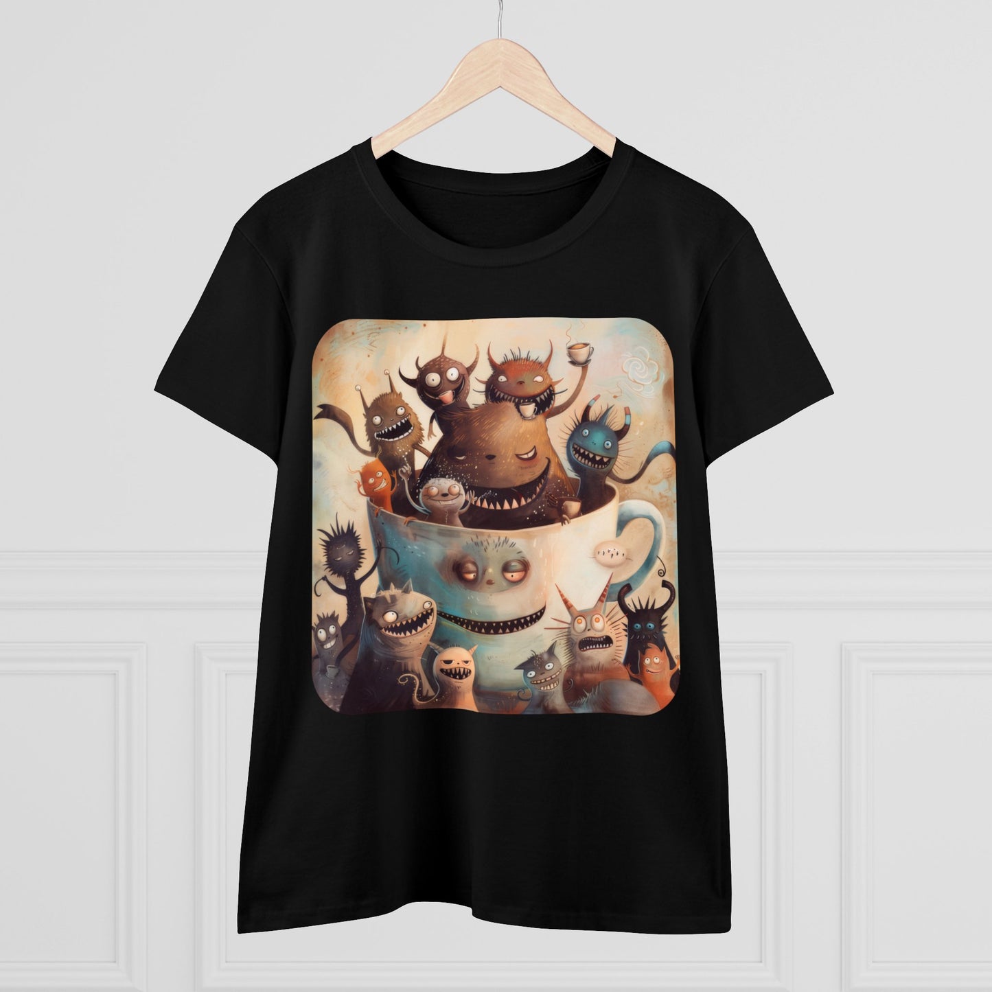 Coffee Critters - Women's Midweight Cotton Tee