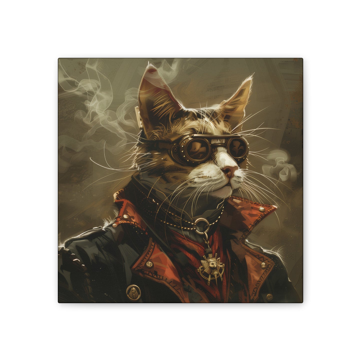 Boss Kitty - Canvas Stretched, 0.75" - Canvas Stretched, 0.75"