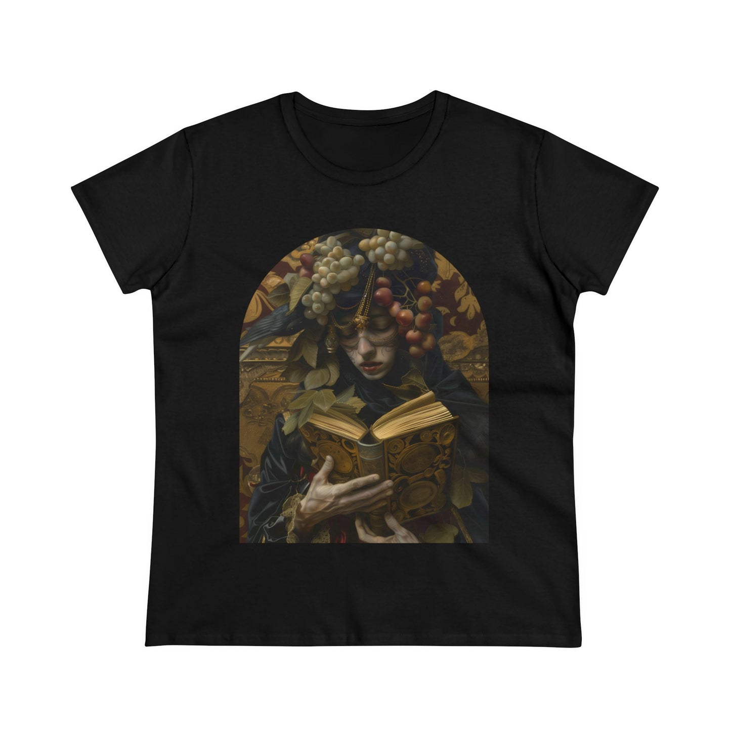 Solemn Reading - Fantasy - Women's Midweight Cotton Tee