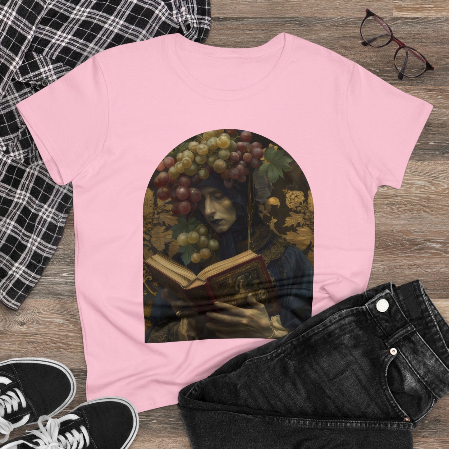 Solemn Reading - Fantasy - Women's Midweight Cotton Tee