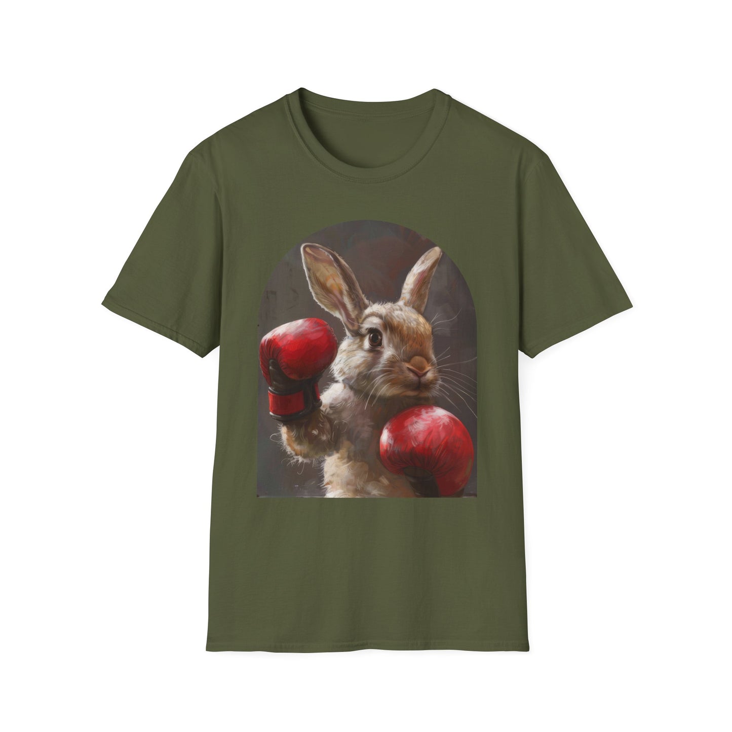 Boxing Bunny - Unisex Softstyle T-Shirt