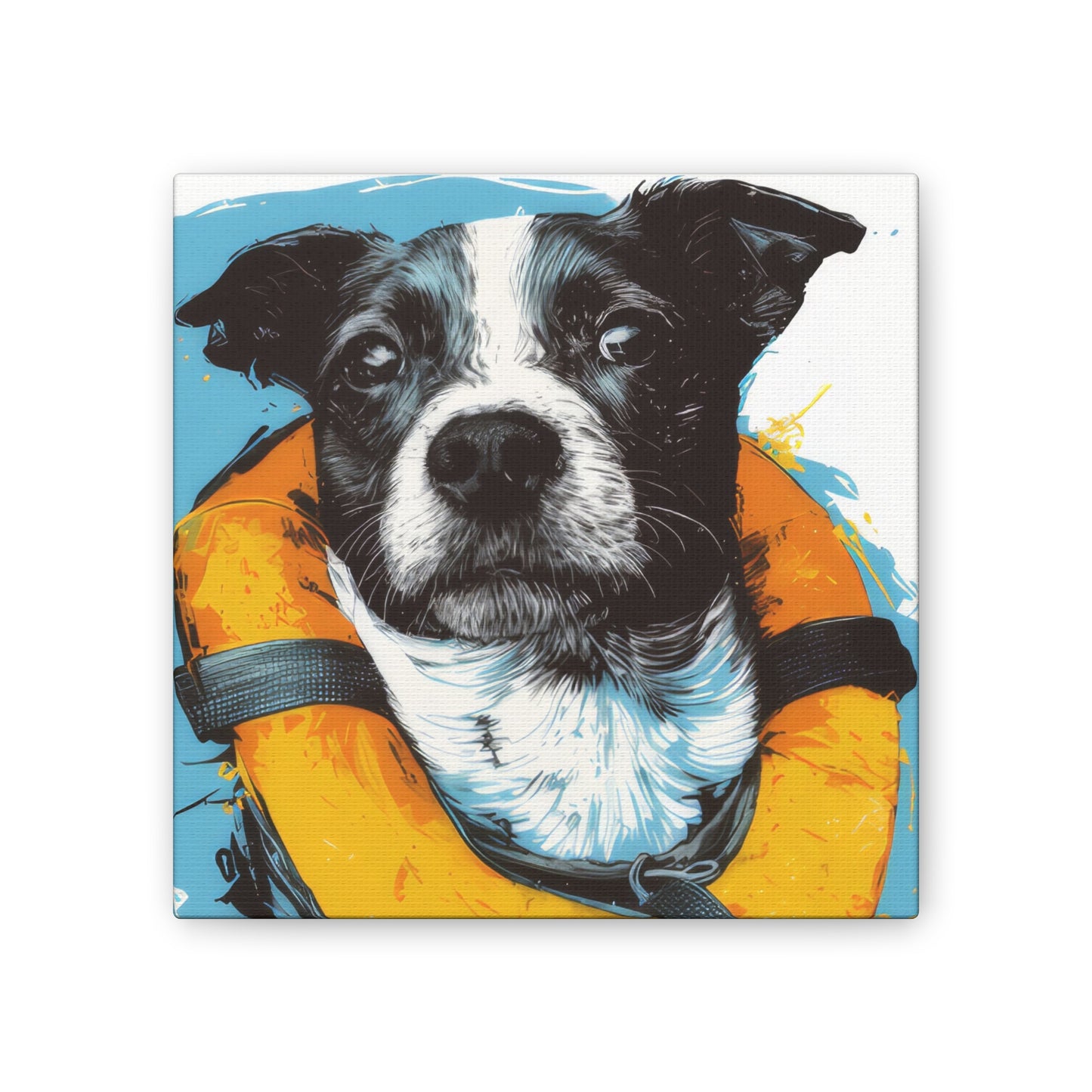 Water Dog - Canvas Stretched, 0.75"