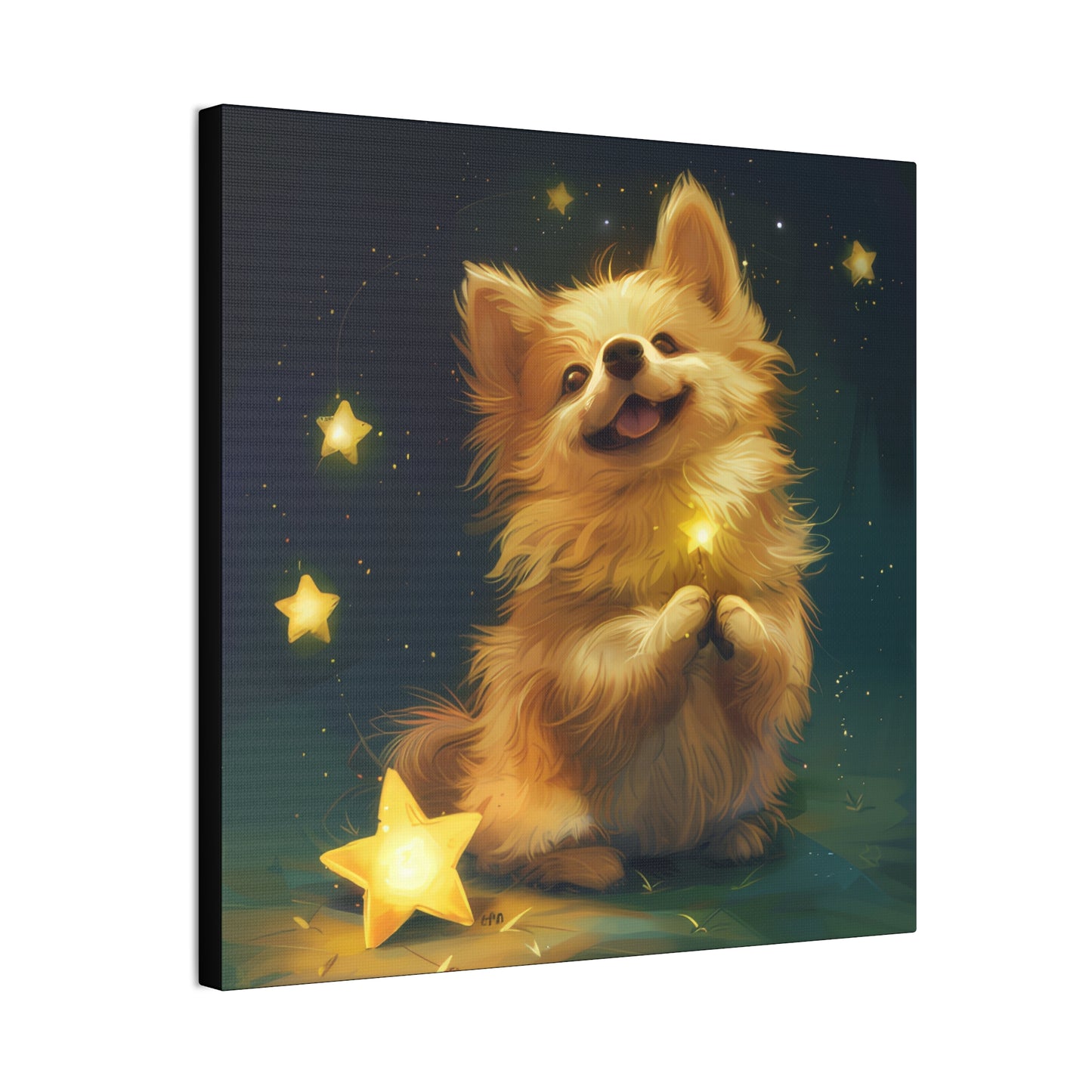 Star Dog Baby - Canvas Stretched, 0.75"