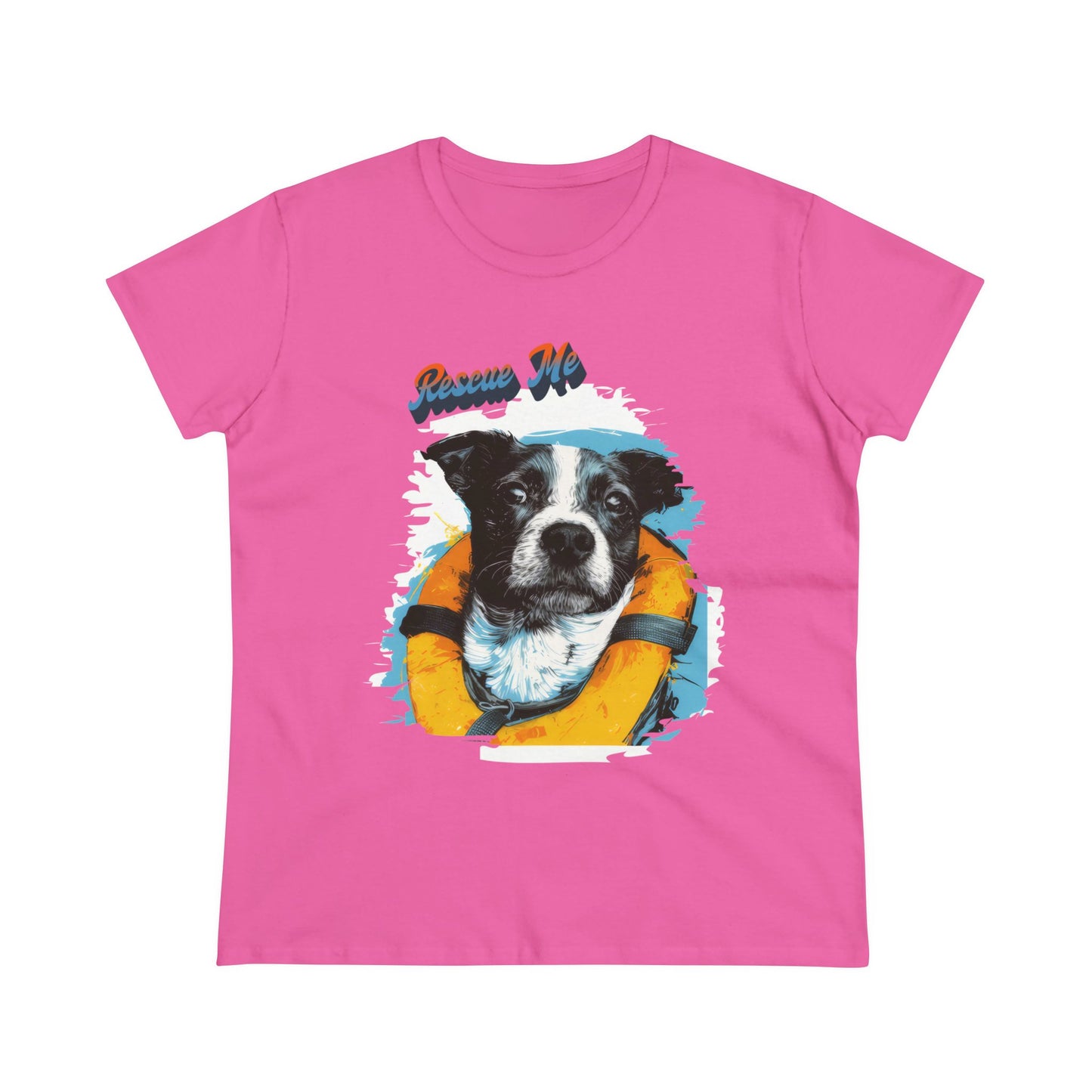 Rescue Dog - Women's Midweight Cotton Tee