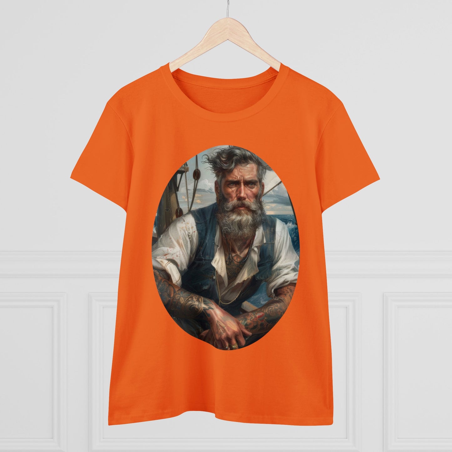 The Sailor - Fantasy - Women's Midweight Cotton Tee