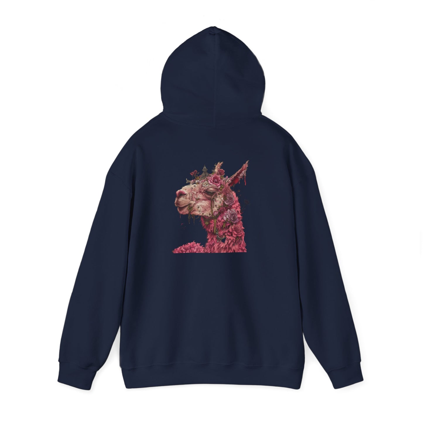 Pink Llama - Unisex Heavy Blend™ Hooded Sweatshirt