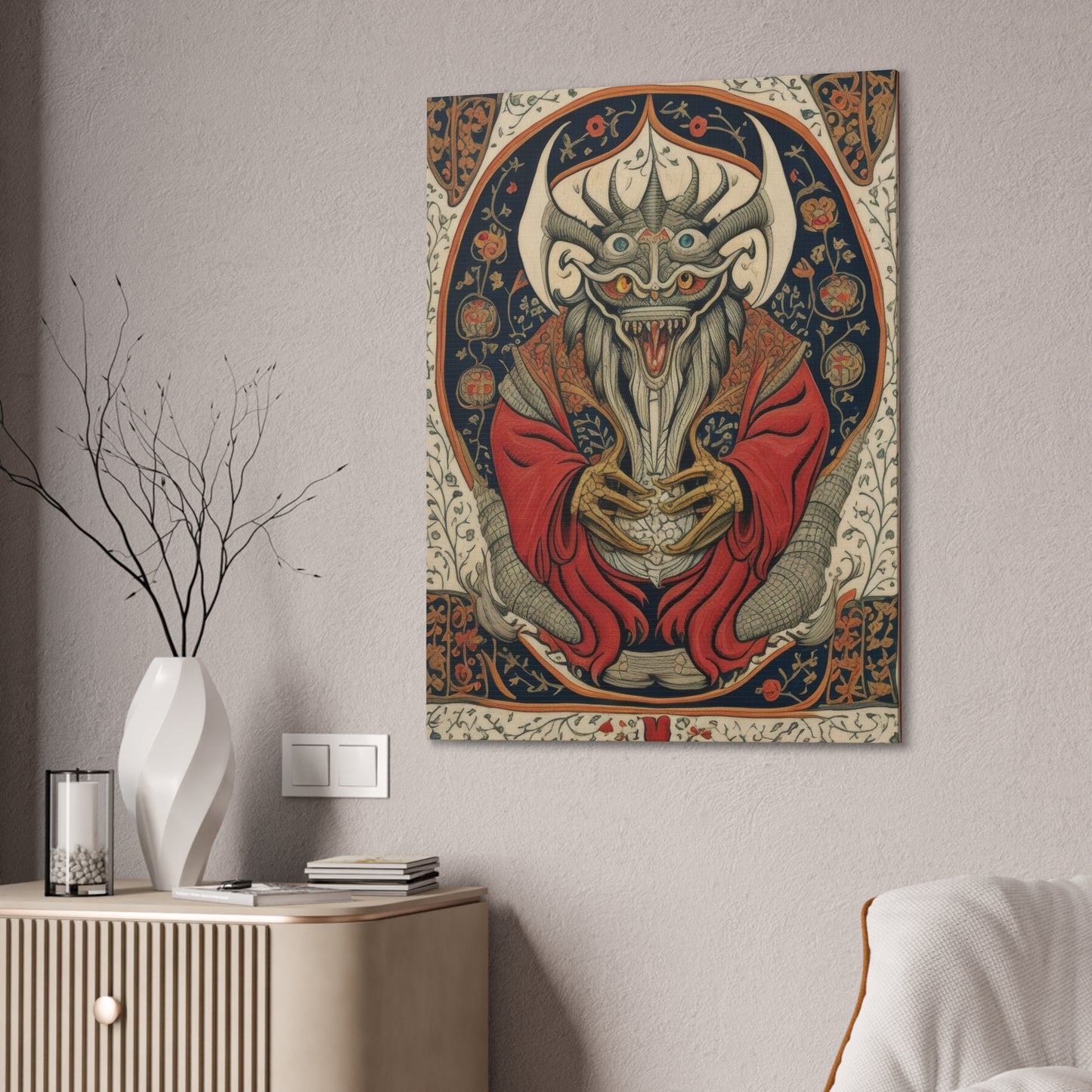 Medieval Tapestry - Canvas Stretched, 0.75"