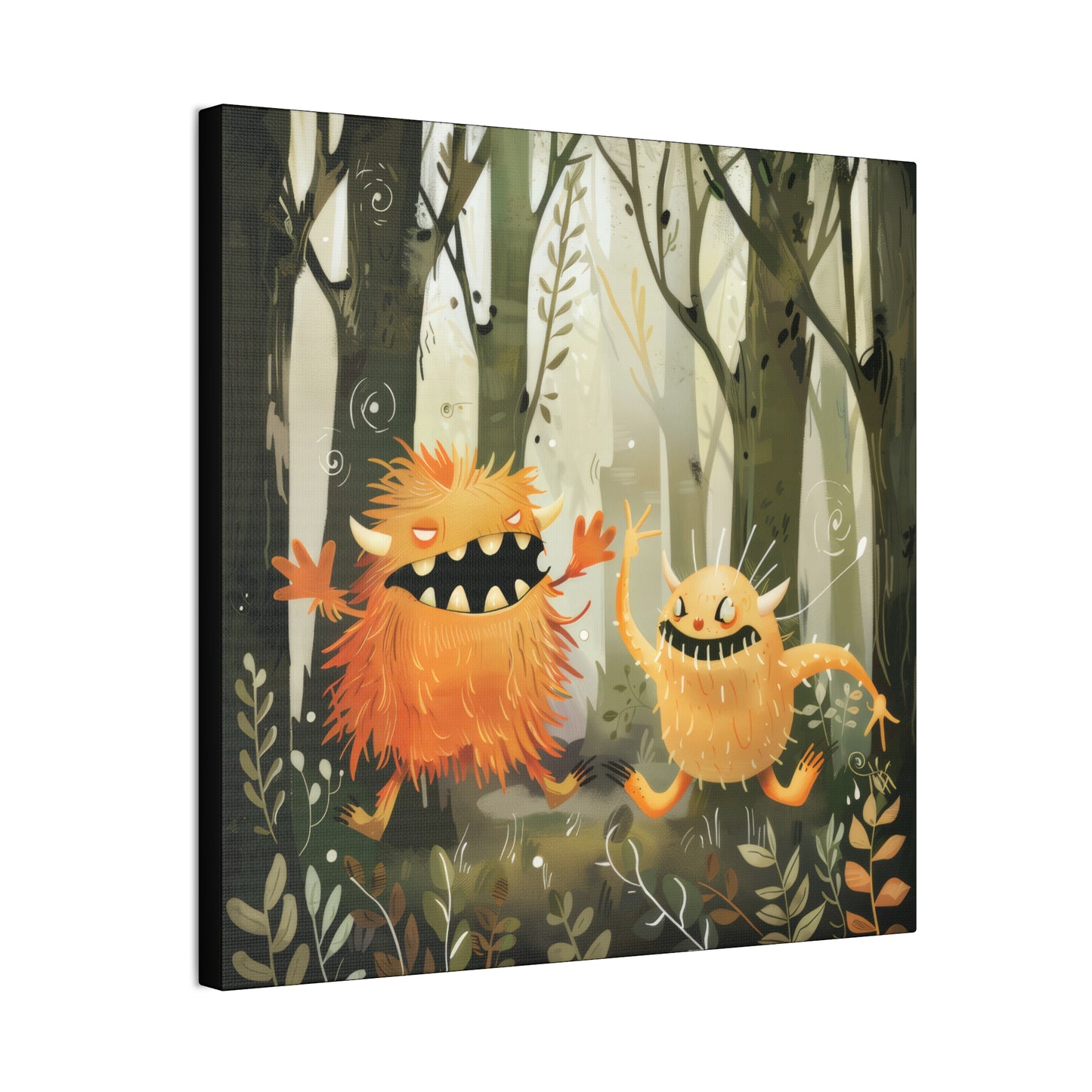 Monsters - Canvas Stretched, 0.75"