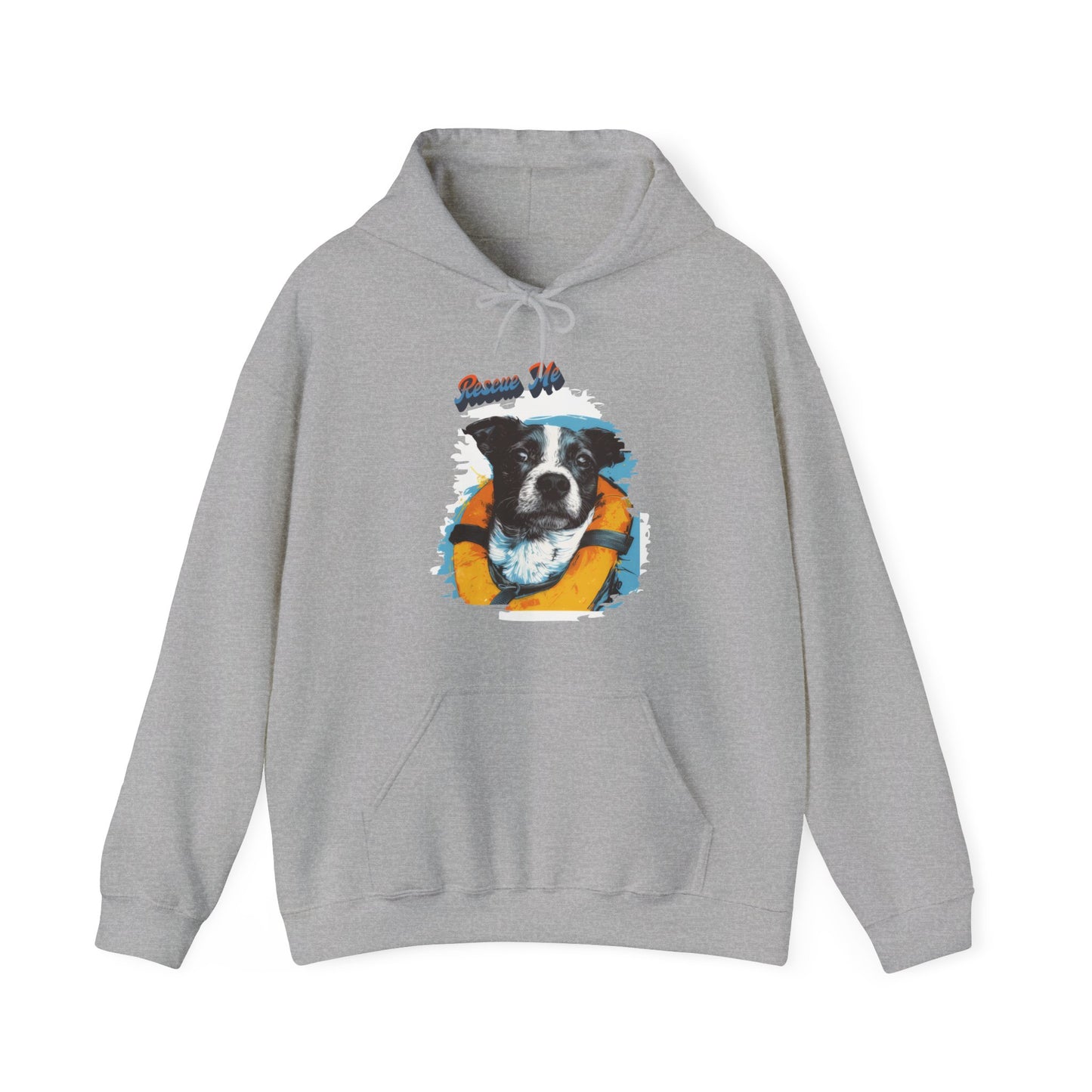 Rescue Dog - Unisex Heavy Blend™ Hooded Sweatshirt