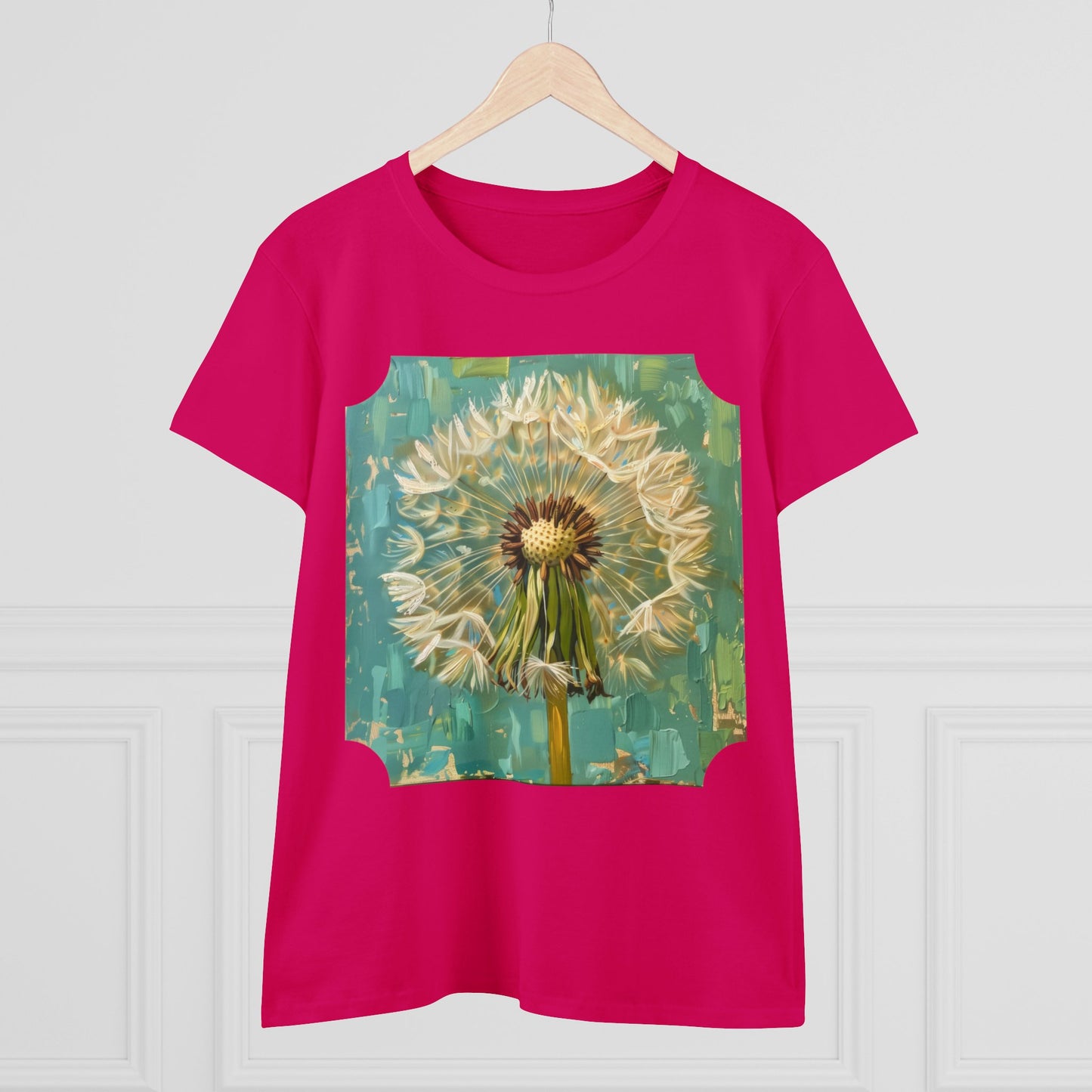 Dandelion - Flowers - Women's Midweight Cotton Tee