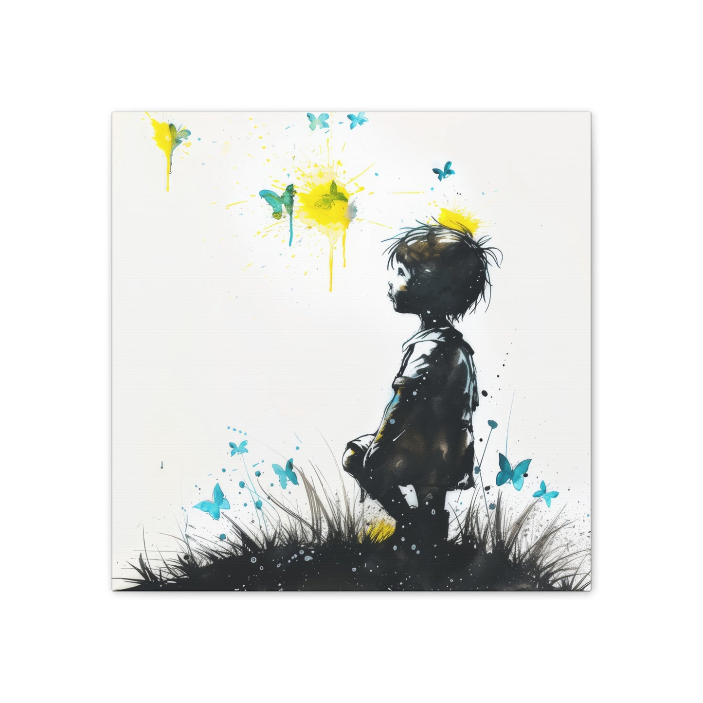 Butterflies - Canvas Stretched, 0.75"