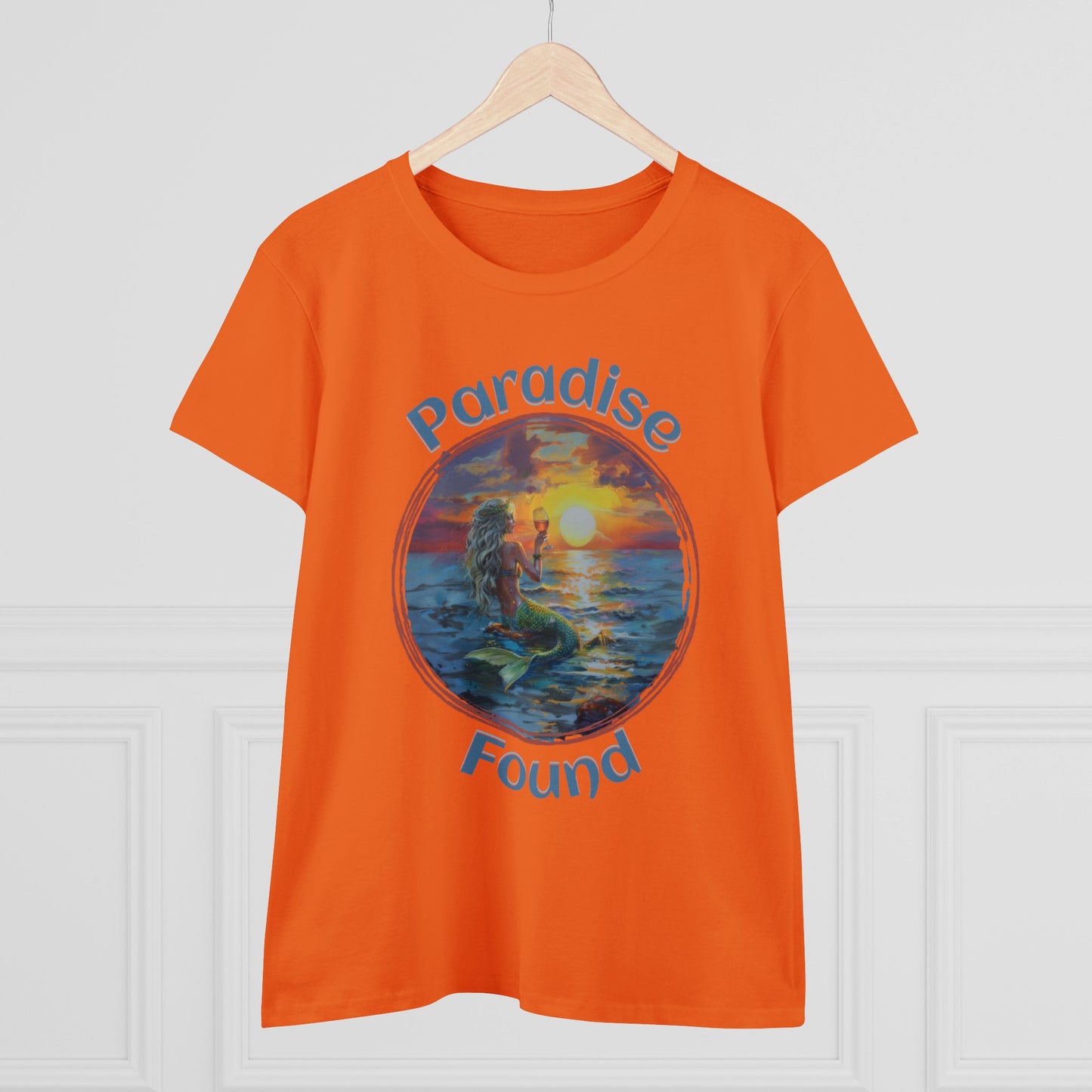 Paradise Found - Women's Midweight Cotton Tee