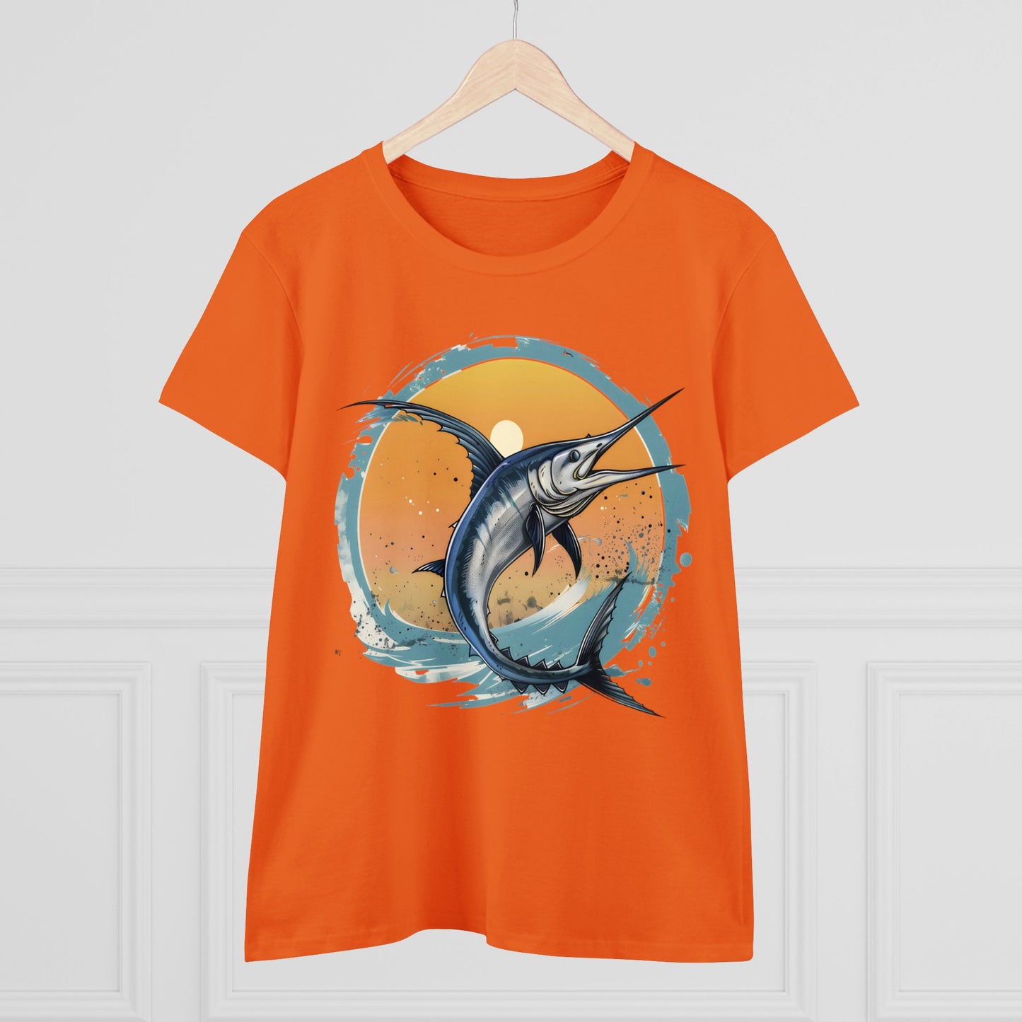 Marlin - Women's Midweight Cotton Tee