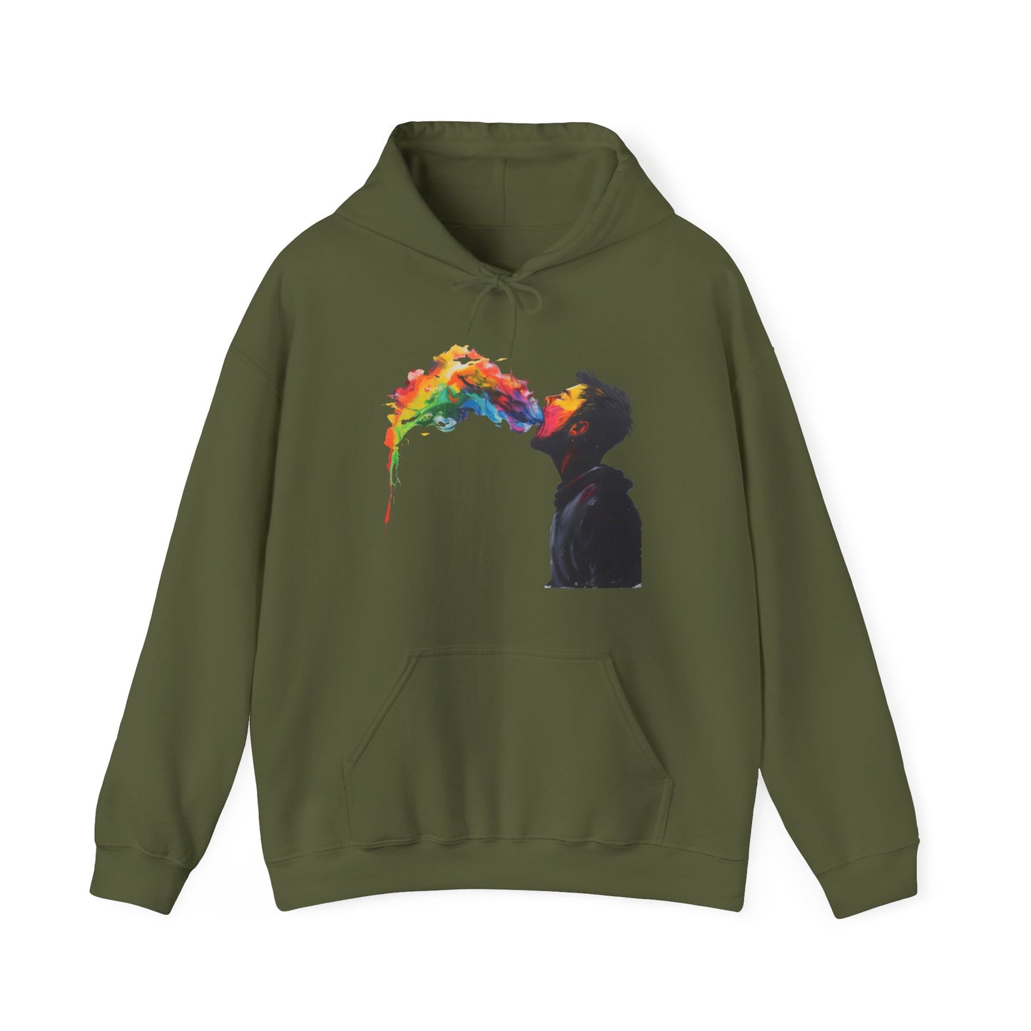 Rainbow Breath - Unisex Heavy Blend™ Hooded Sweatshirt