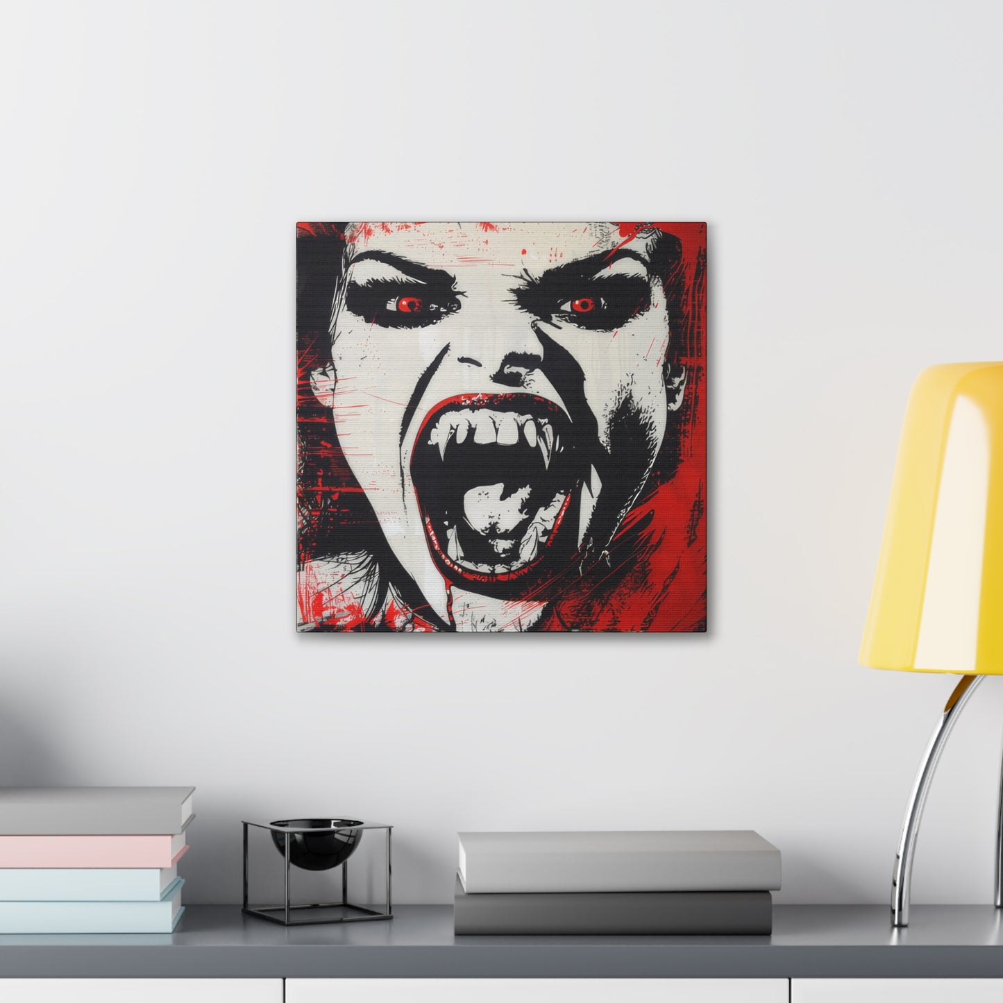 Vampire - Canvas Stretched, 0.75"