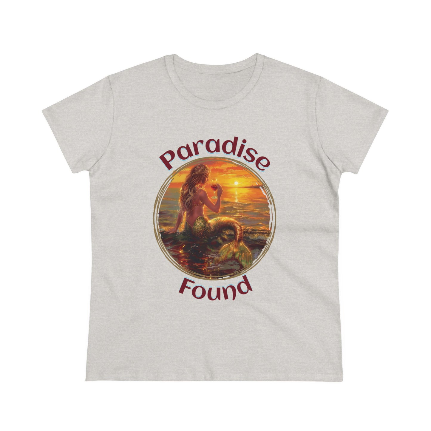 Paradise Found - Women's Midweight Cotton Tee