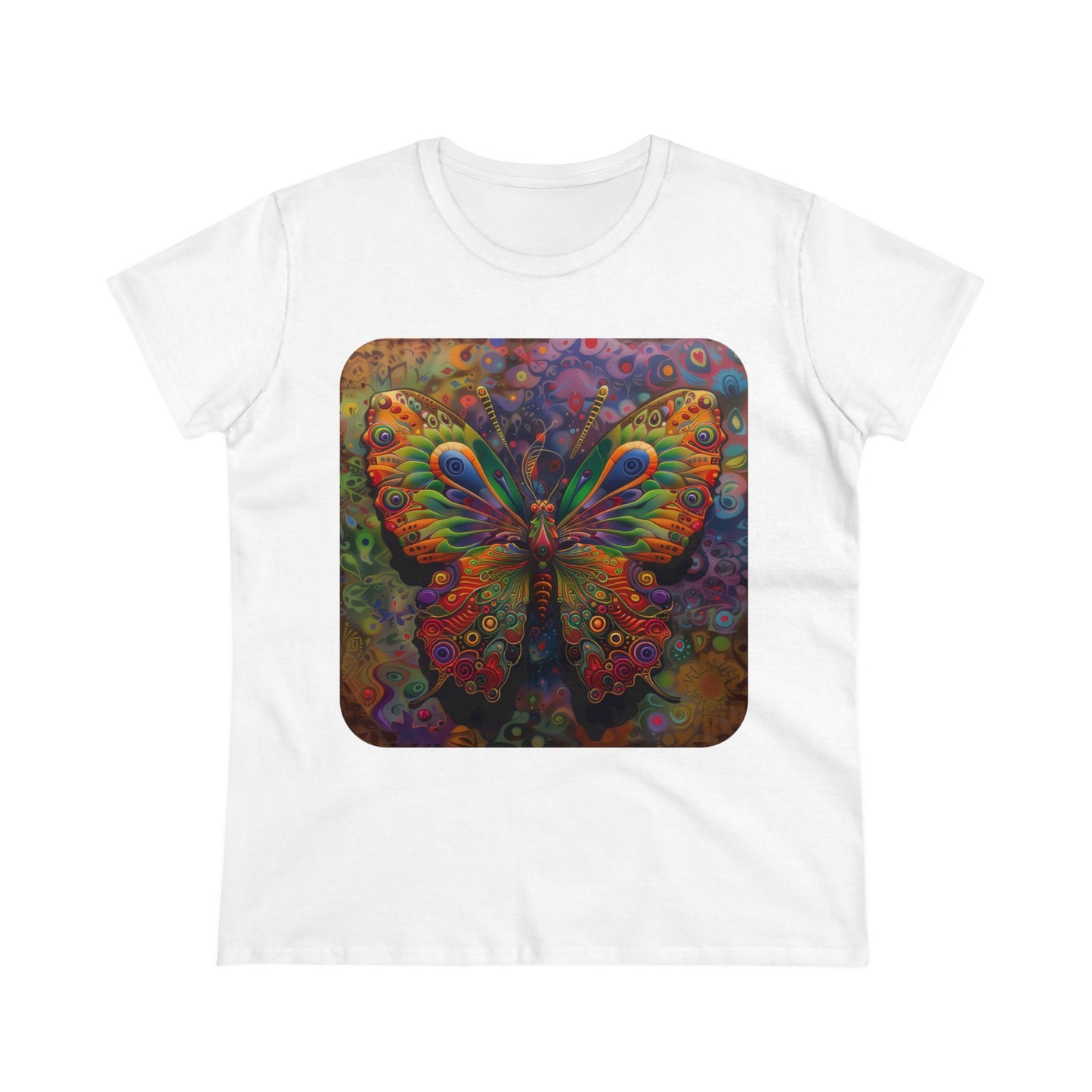 Butterfly - Women's Midweight Cotton Tee