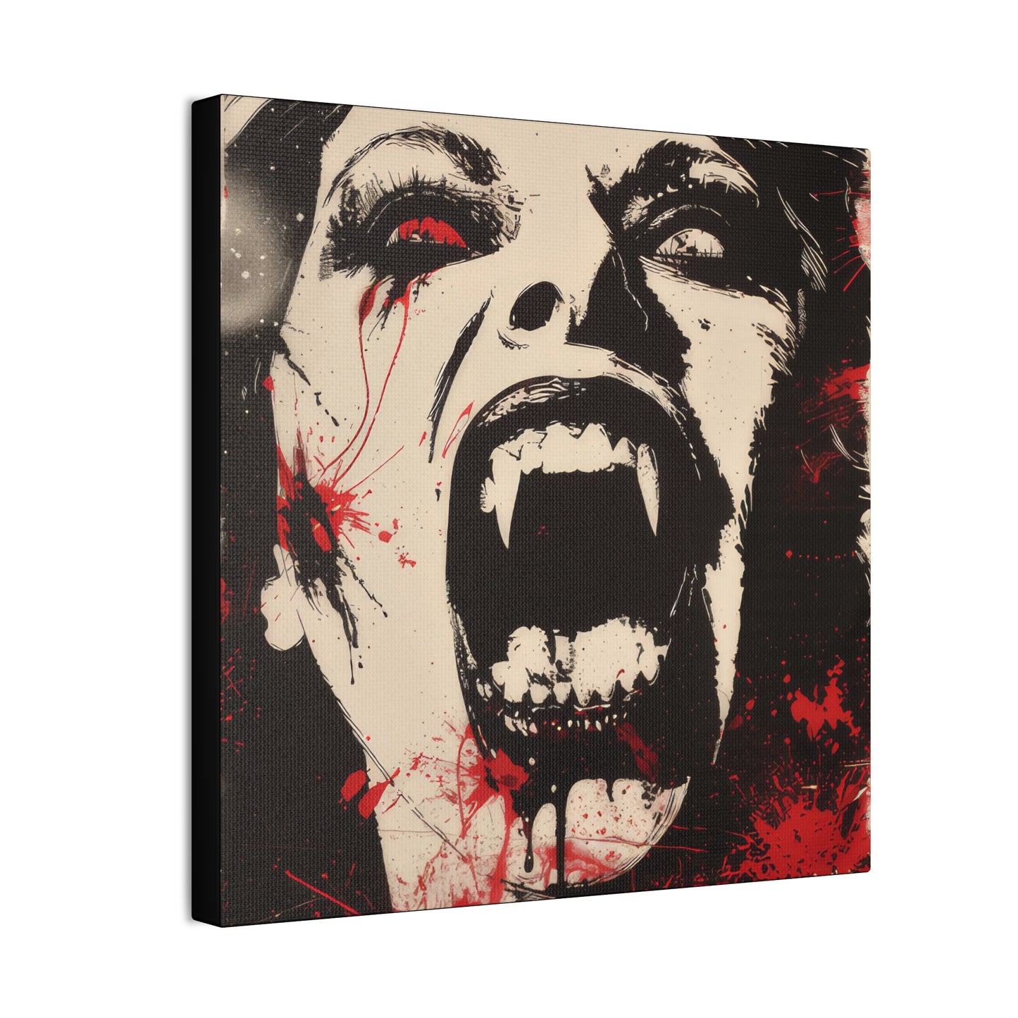 Vampire - Canvas Stretched, 0.75"