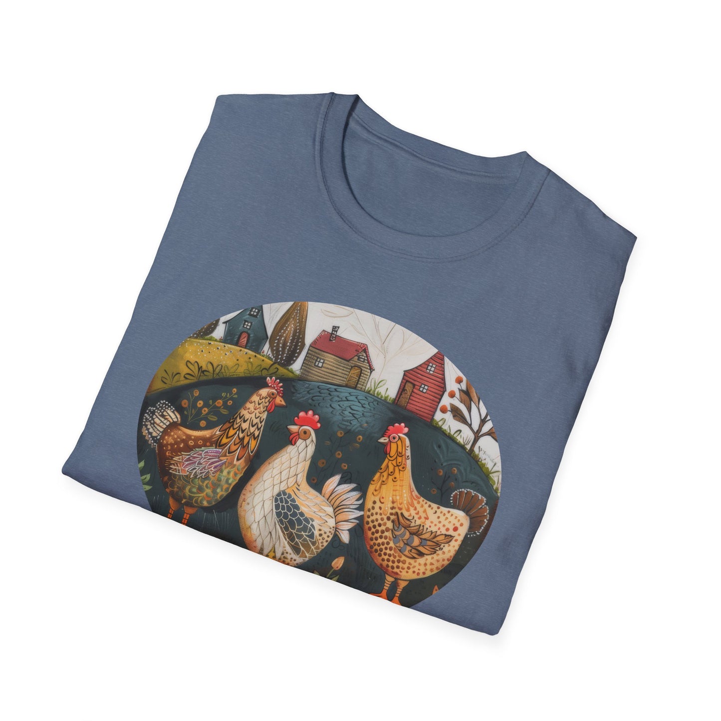 Chickens - Unisex Softstyle T-Shirt