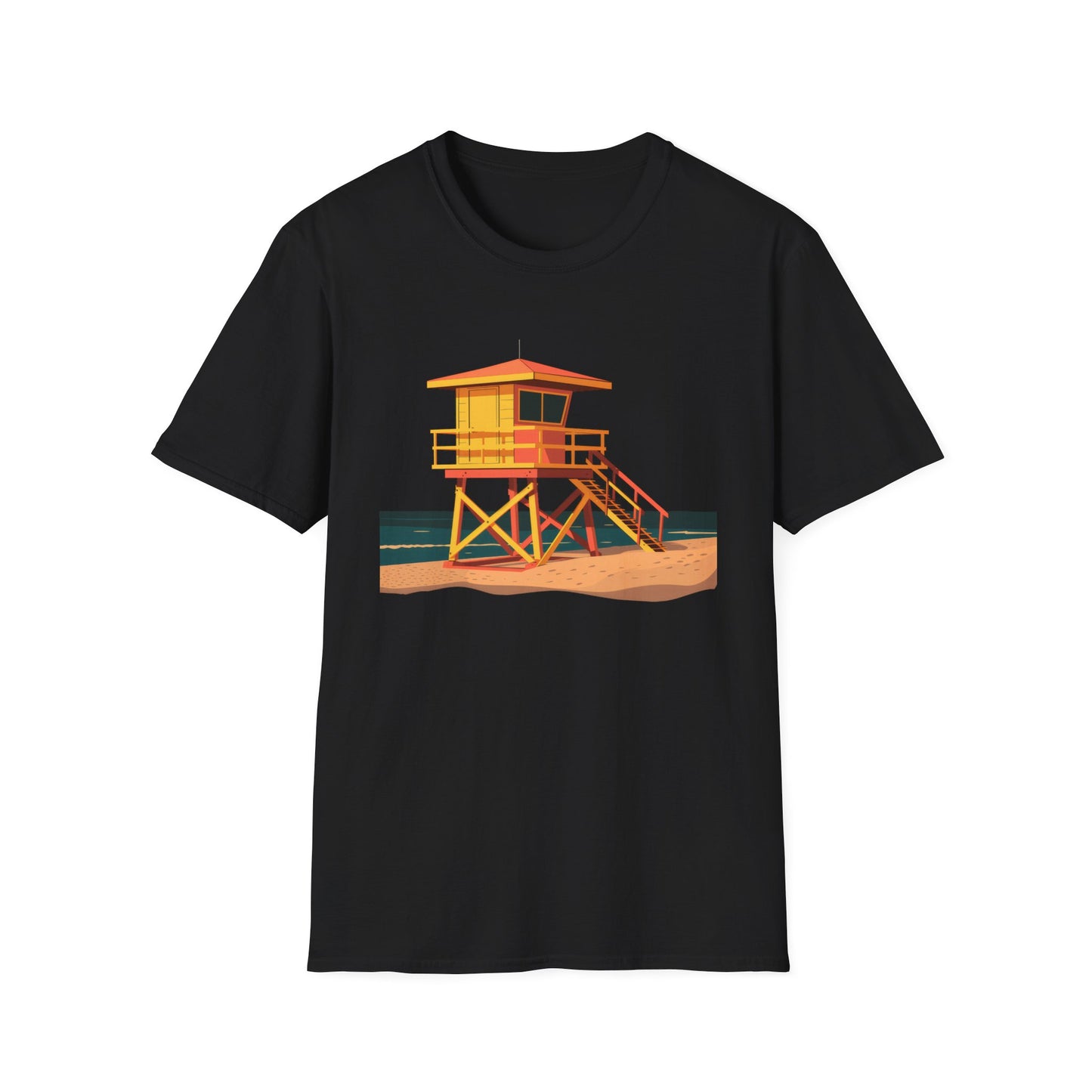 Lifeguard Shack - Unisex Softstyle T-Shirt