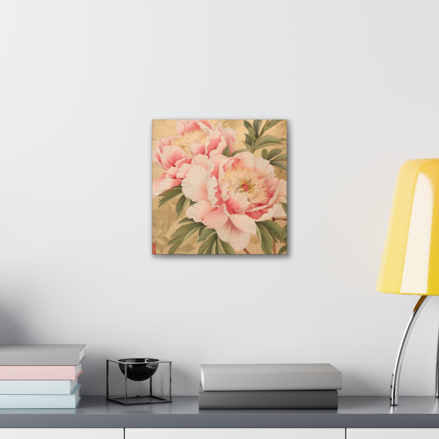 Peony - Canvas Stretched, 0.75"