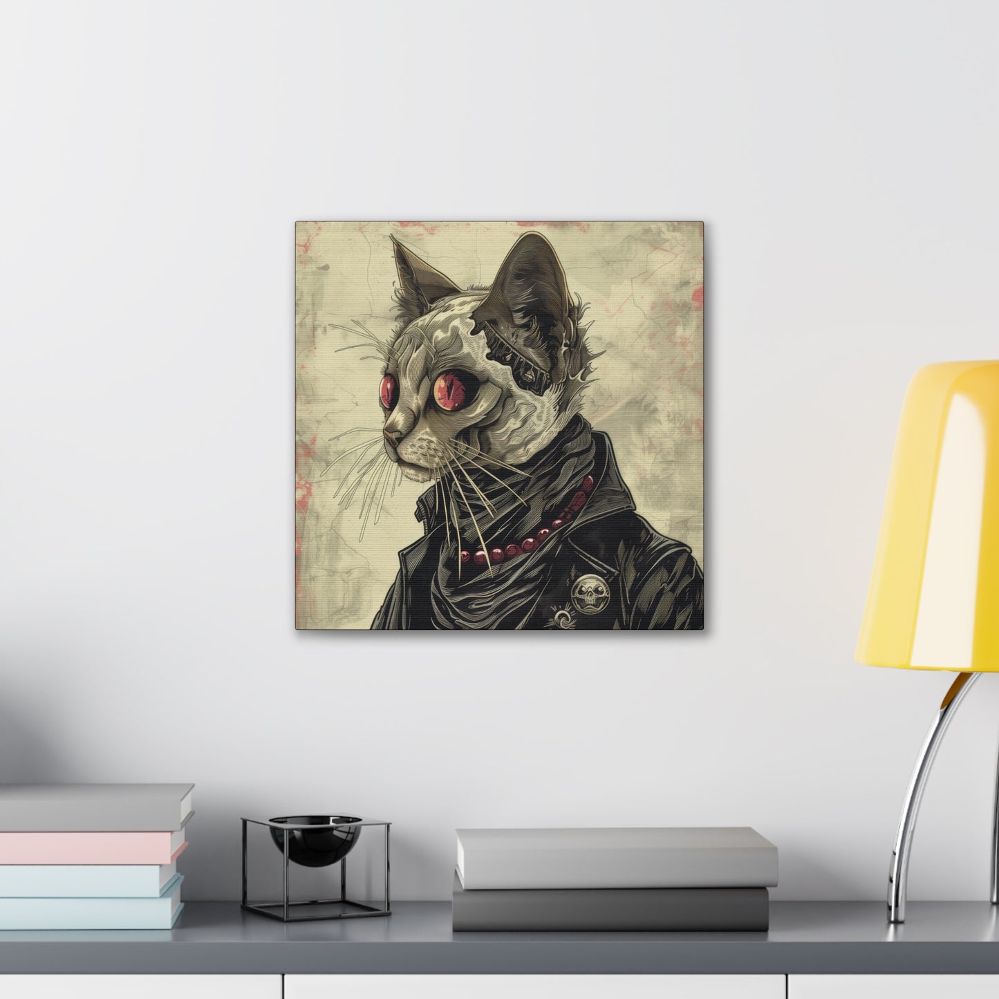 Apocalypse Kitty - Canvas Stretched, 0.75" - Canvas Stretched, 0.75"