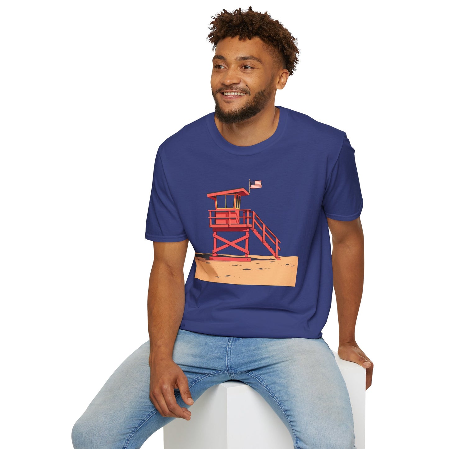 Lifeguard Shack - Unisex Softstyle T-Shirt