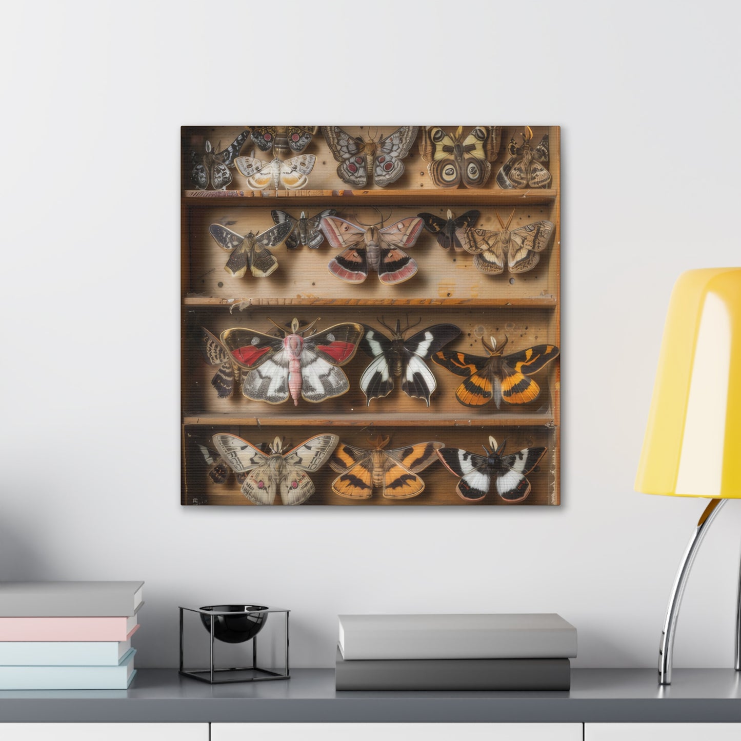 Moth Collection - Canvas Stretched, 0.75"