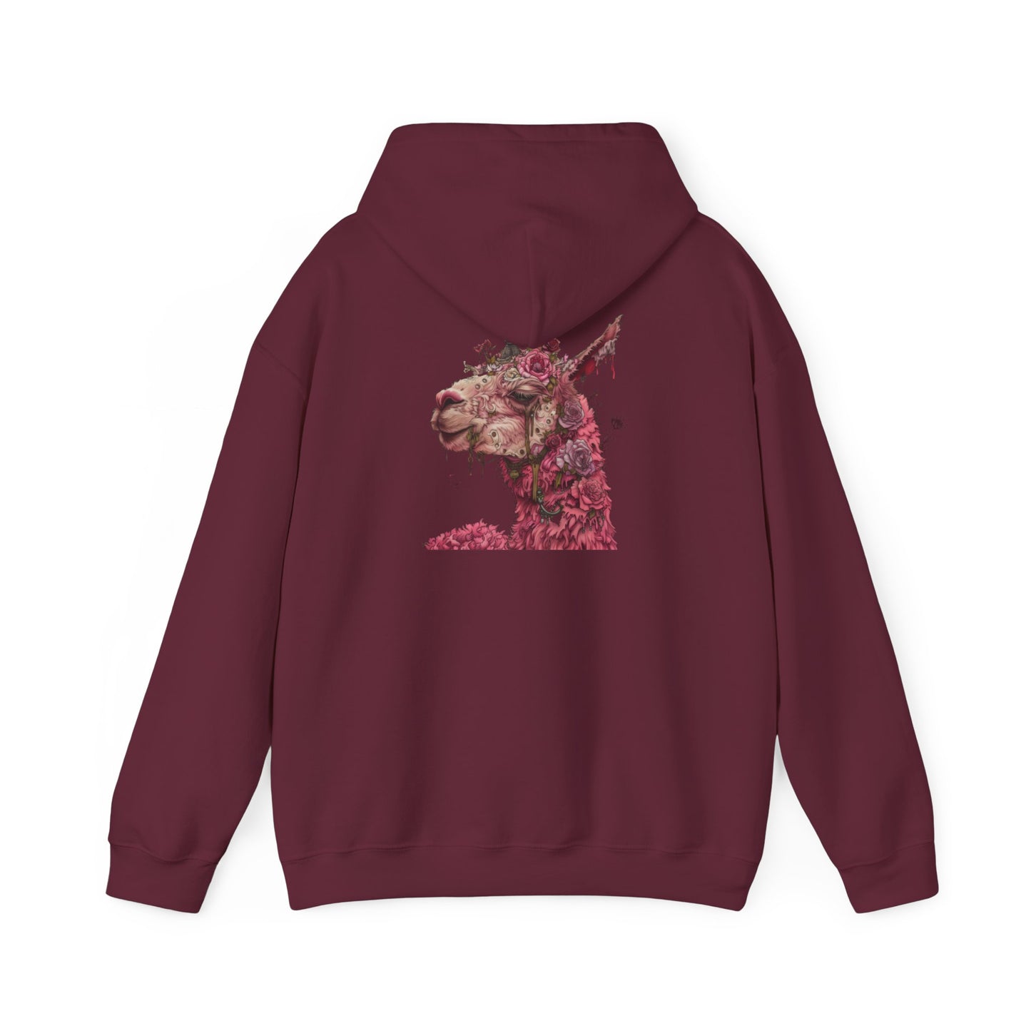 Pink Llama - Unisex Heavy Blend™ Hooded Sweatshirt