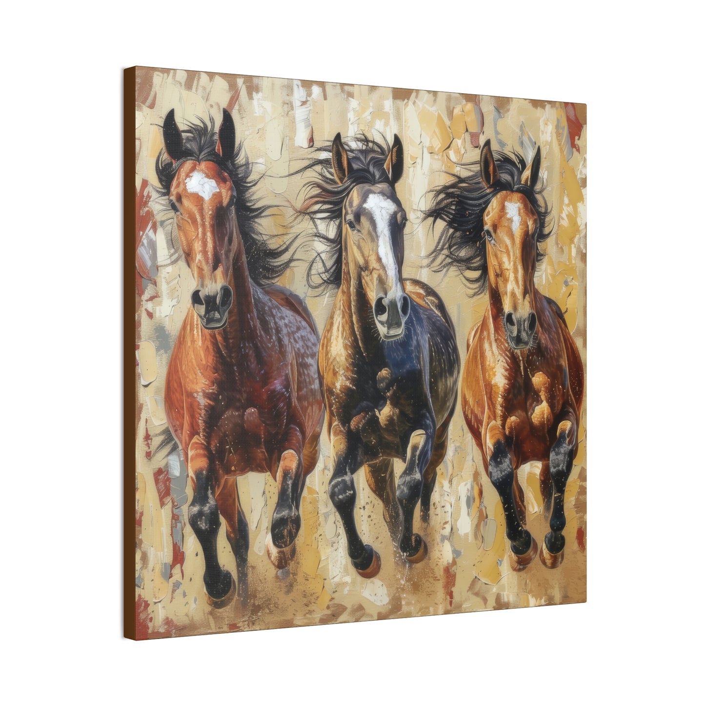 Horses - Canvas Stretched, 0.75"