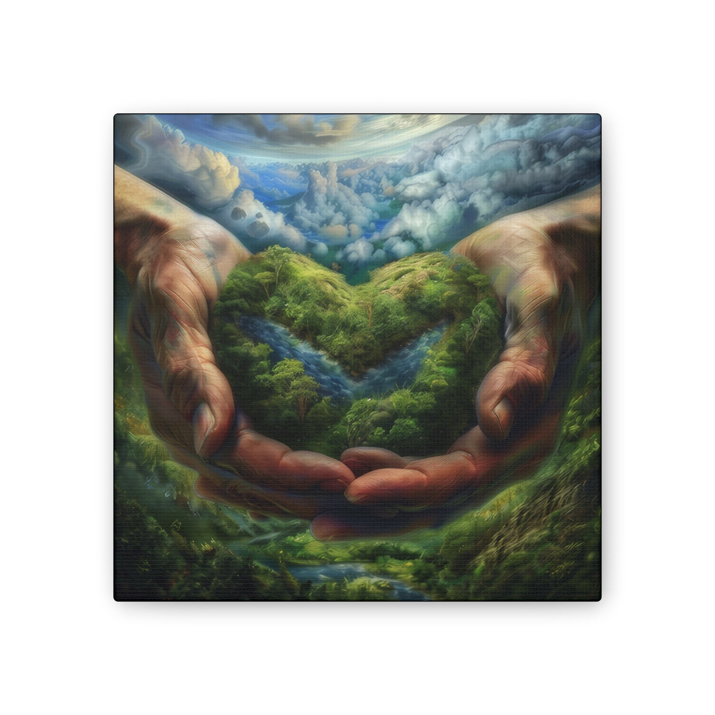 Love Your Planet - Canvas Stretched, 0.75"