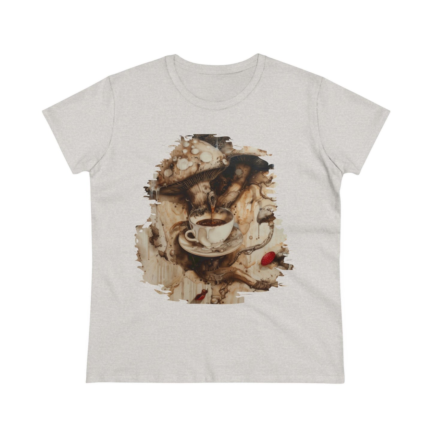 Organic Coffee - Women's Midweight Cotton Tee