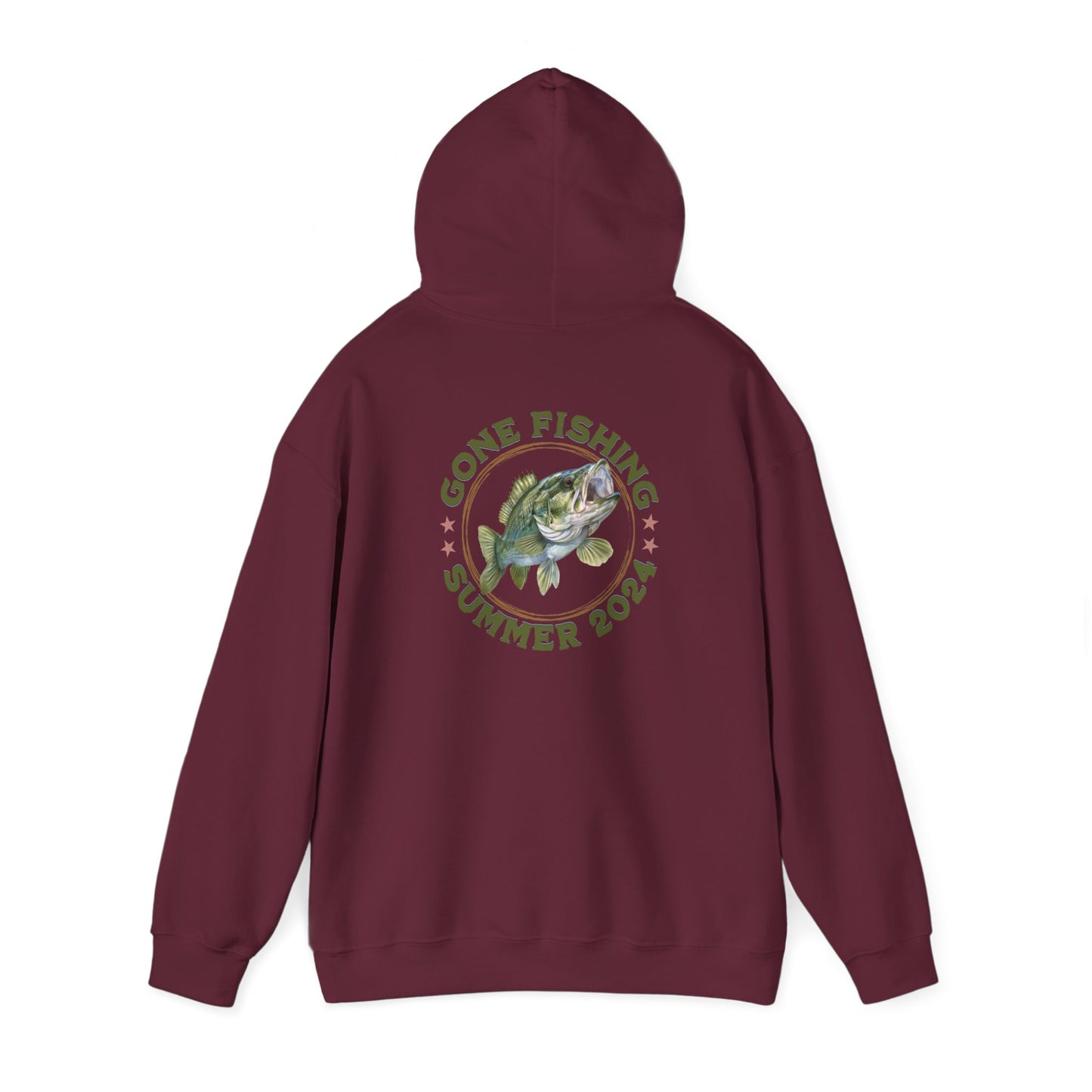 Fishing - Unisex Heavy Blend™ Hooded Sweatshirt