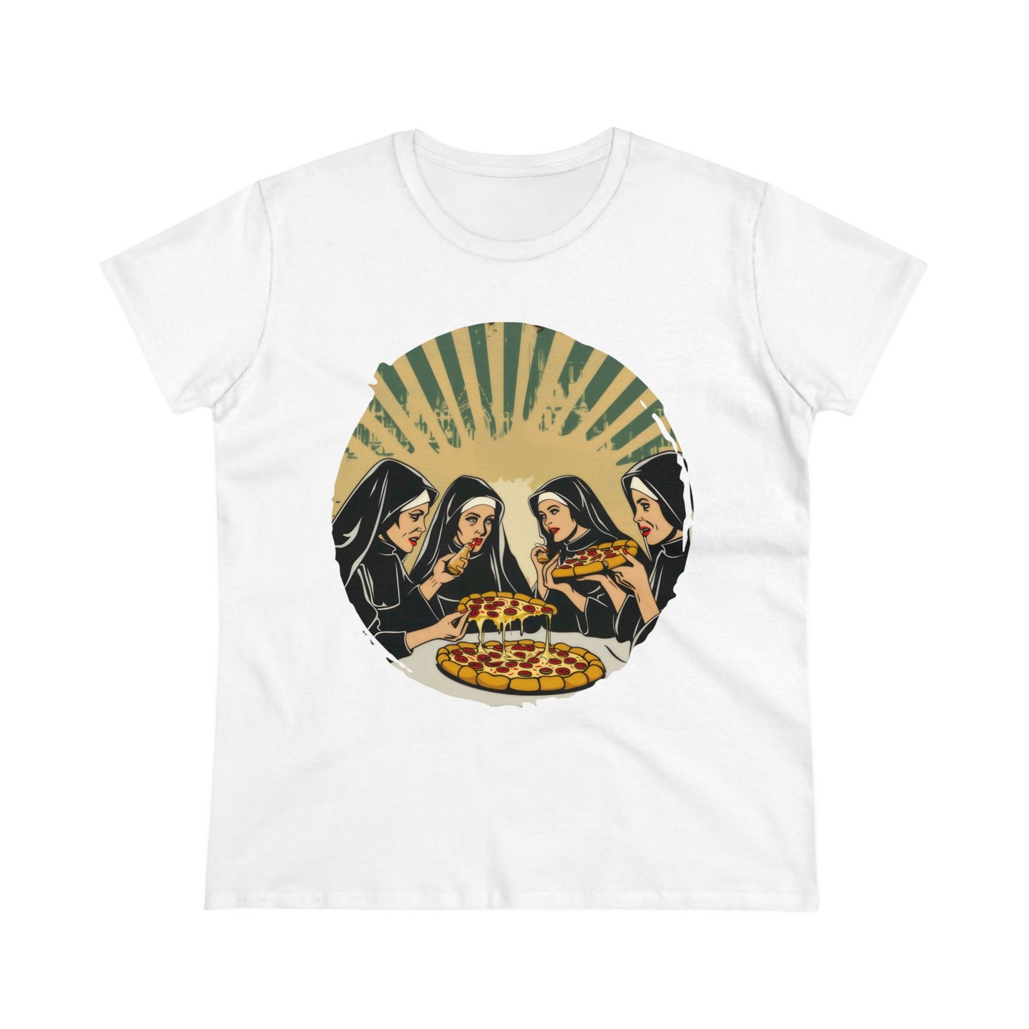 Pizza Divine - Women's Midweight Cotton Tee