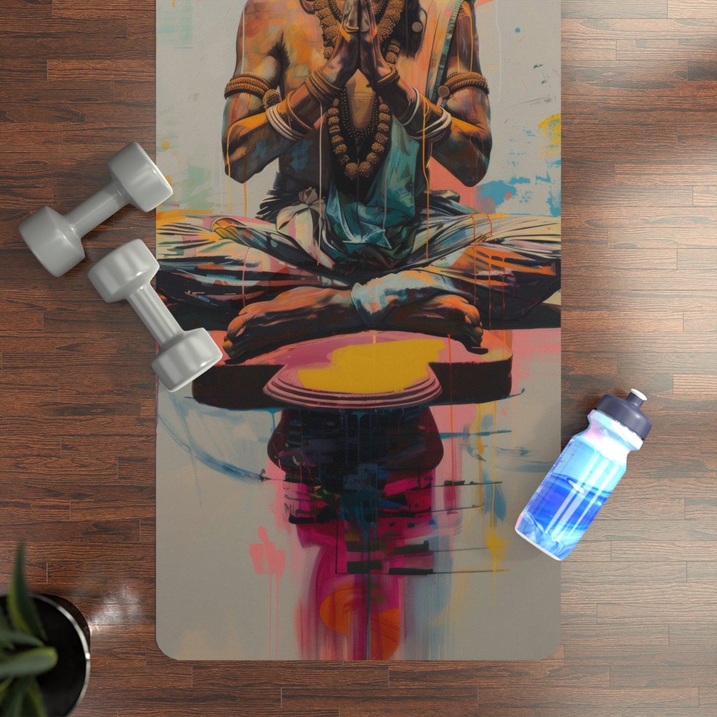 Namaste - Rubber Yoga Mat