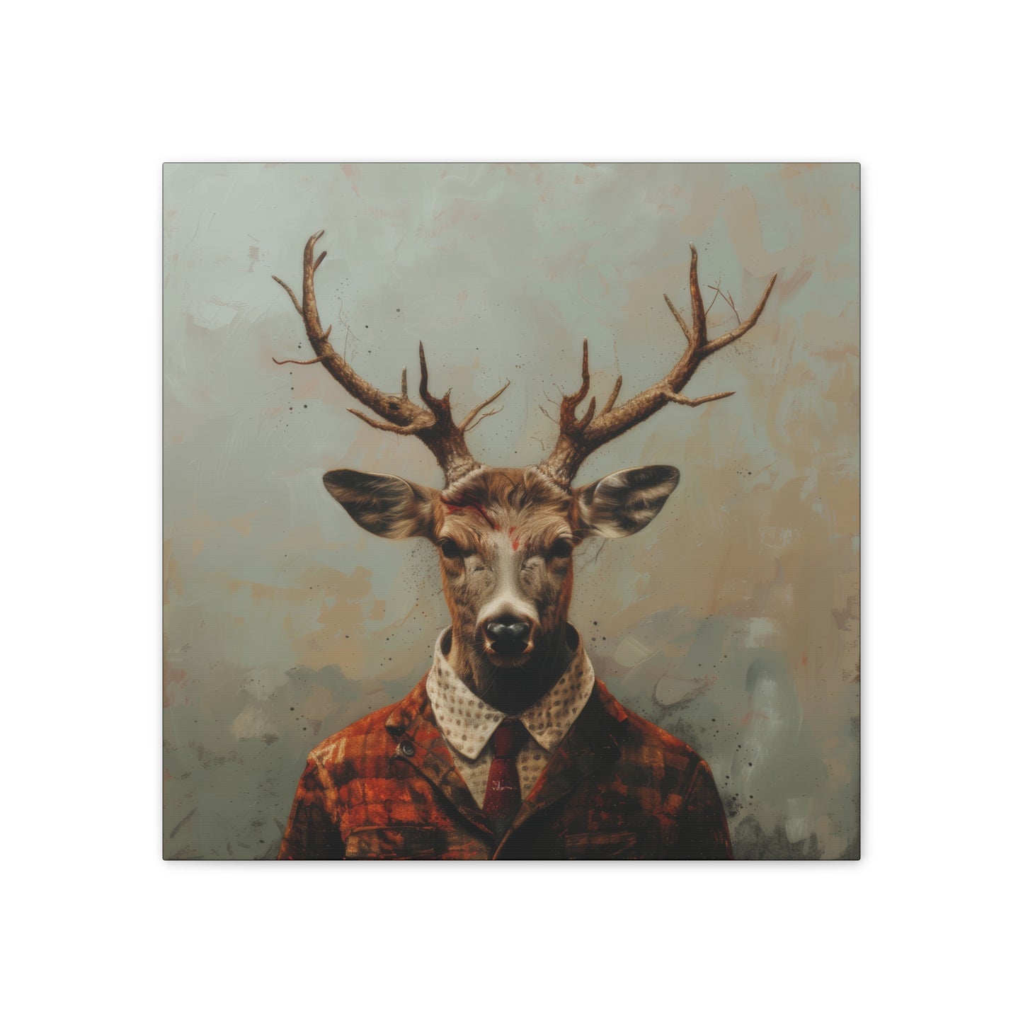 Dapper Deer - Canvas Stretched, 0.75"