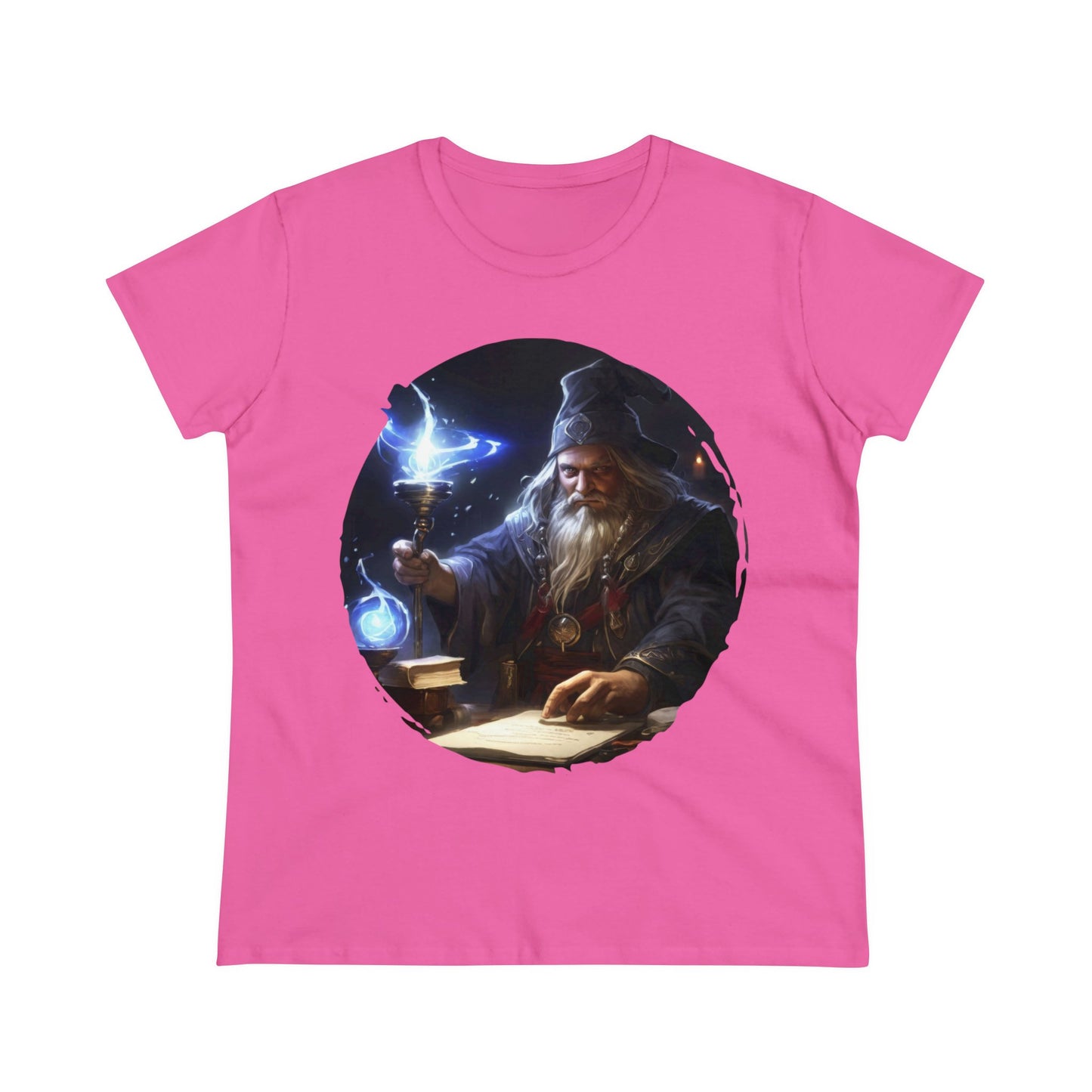 The Mage - Fantasy - Women's Midweight Cotton Tee