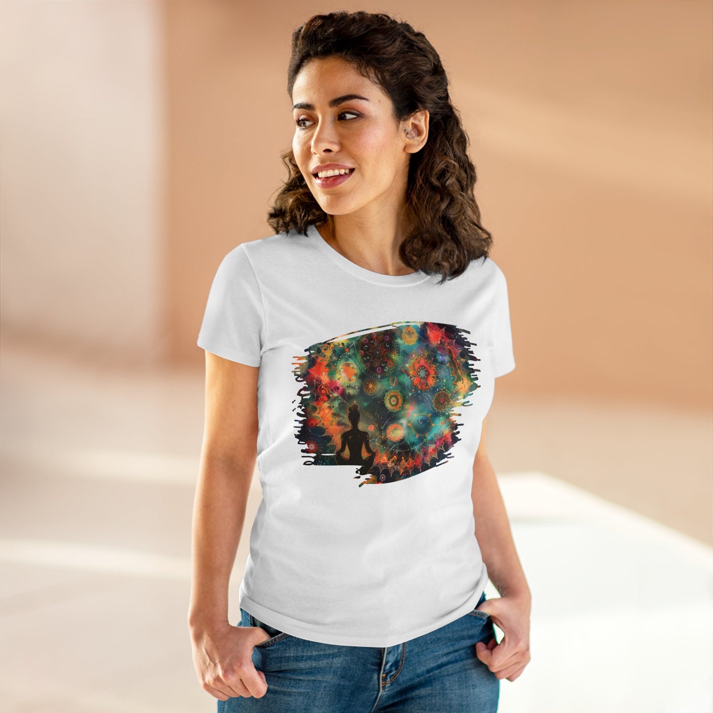 Meditation - Women's Midweight Cotton Tee