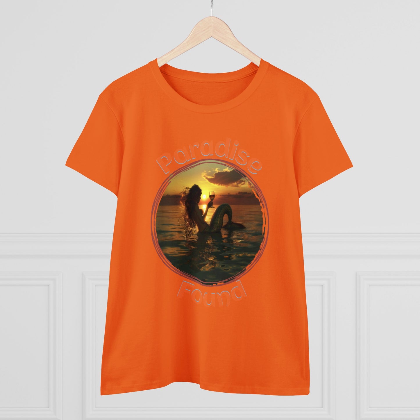 Paradise Found - Women's Midweight Cotton Tee