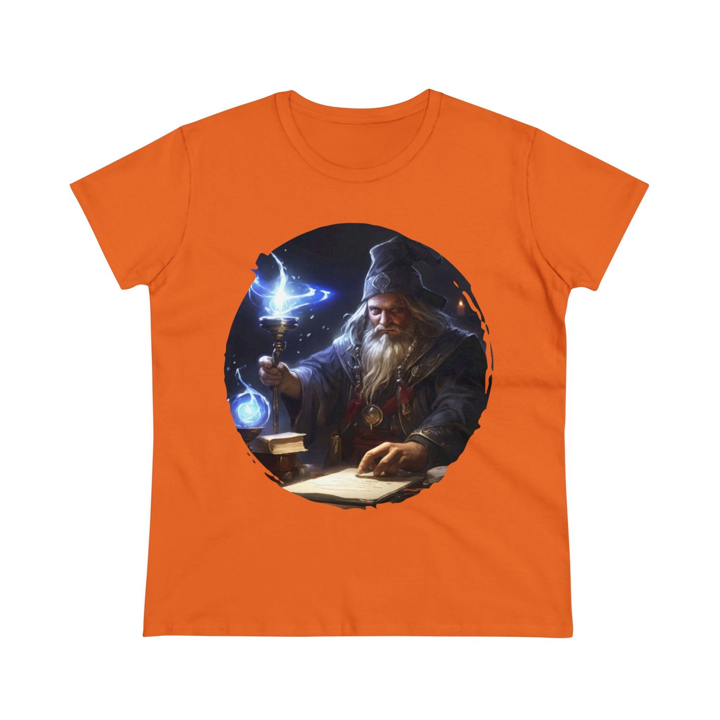 The Mage - Fantasy - Women's Midweight Cotton Tee