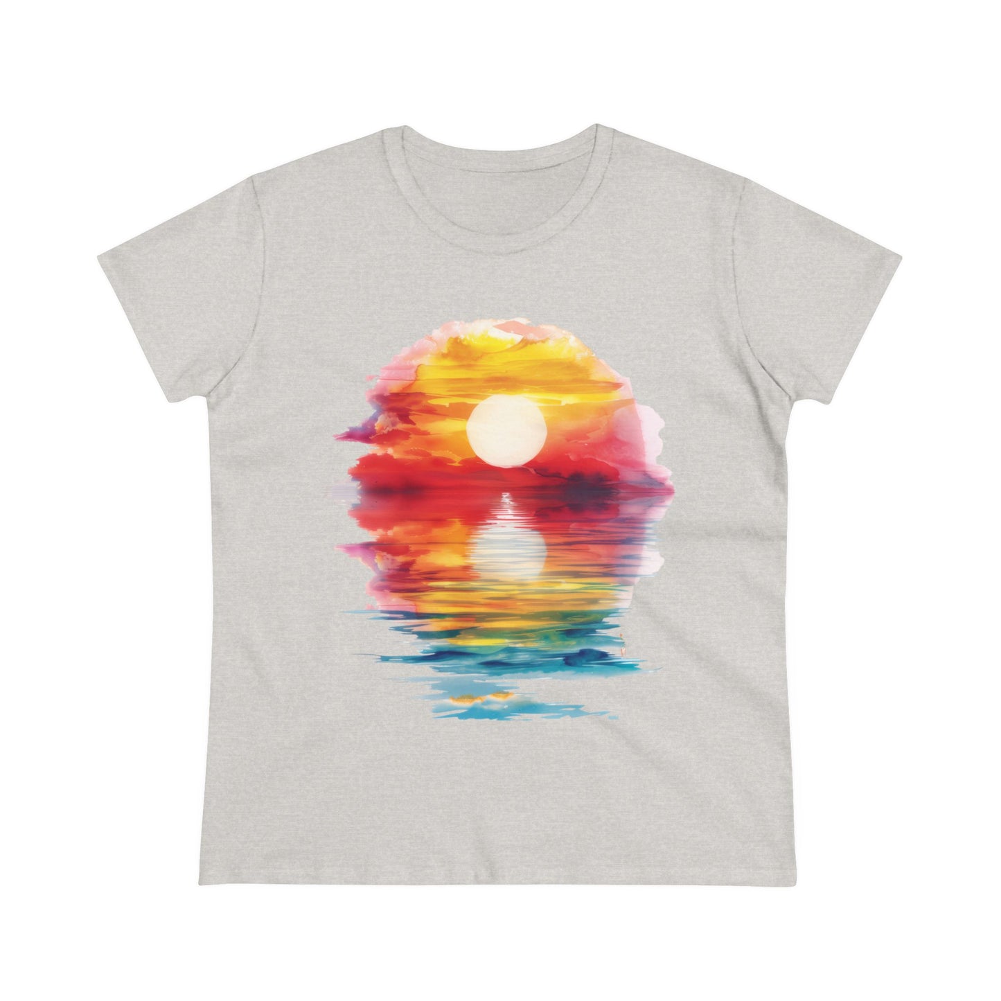 Sunrise - Women's Midweight Cotton Tee