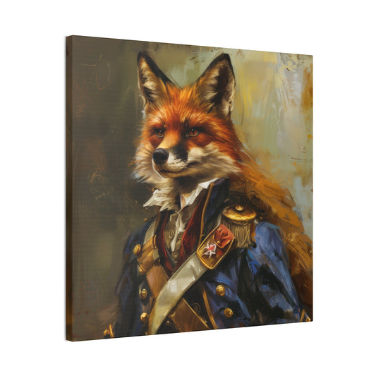 Major Fox - Canvas Stretched, 0.75"