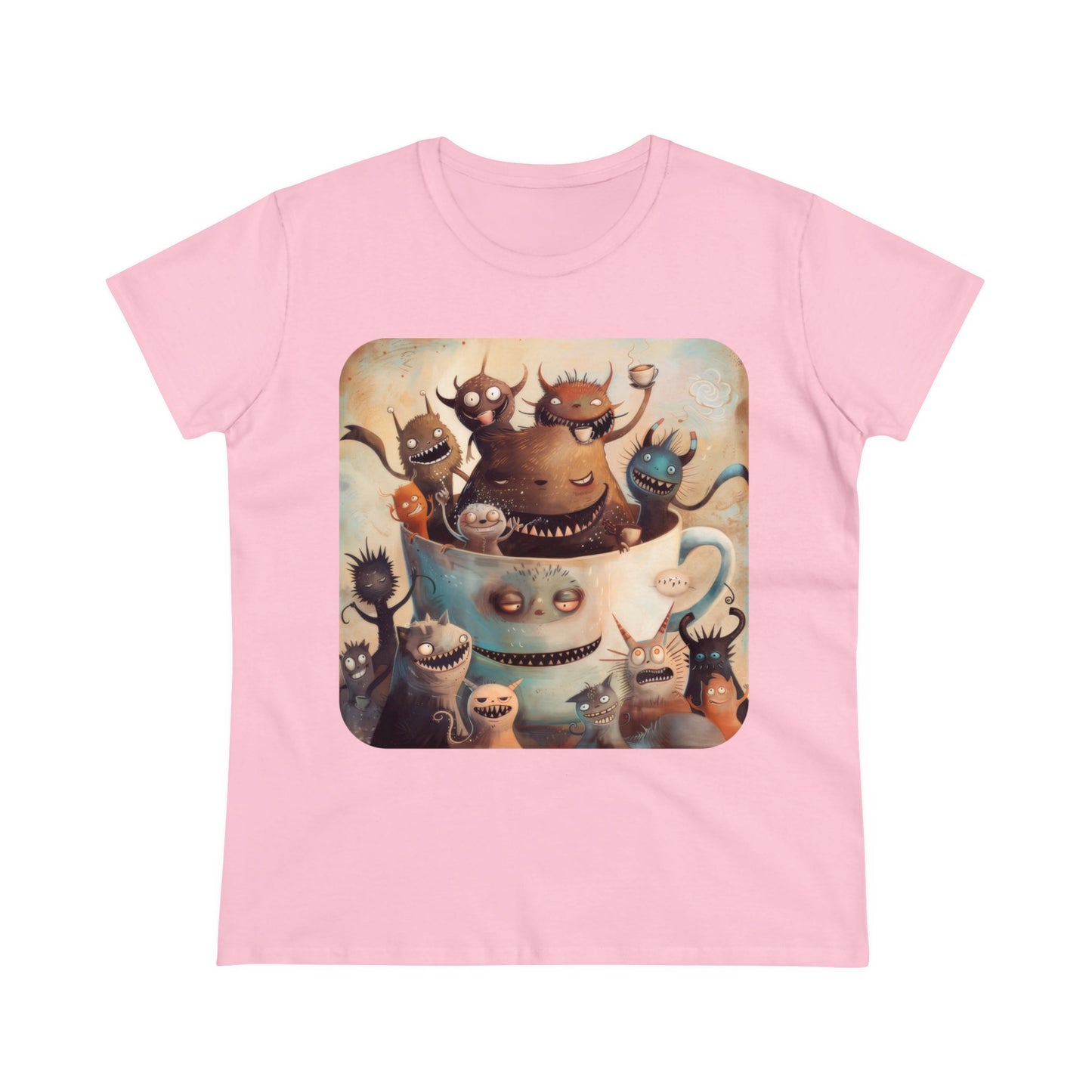 Coffee Critters - Women's Midweight Cotton Tee