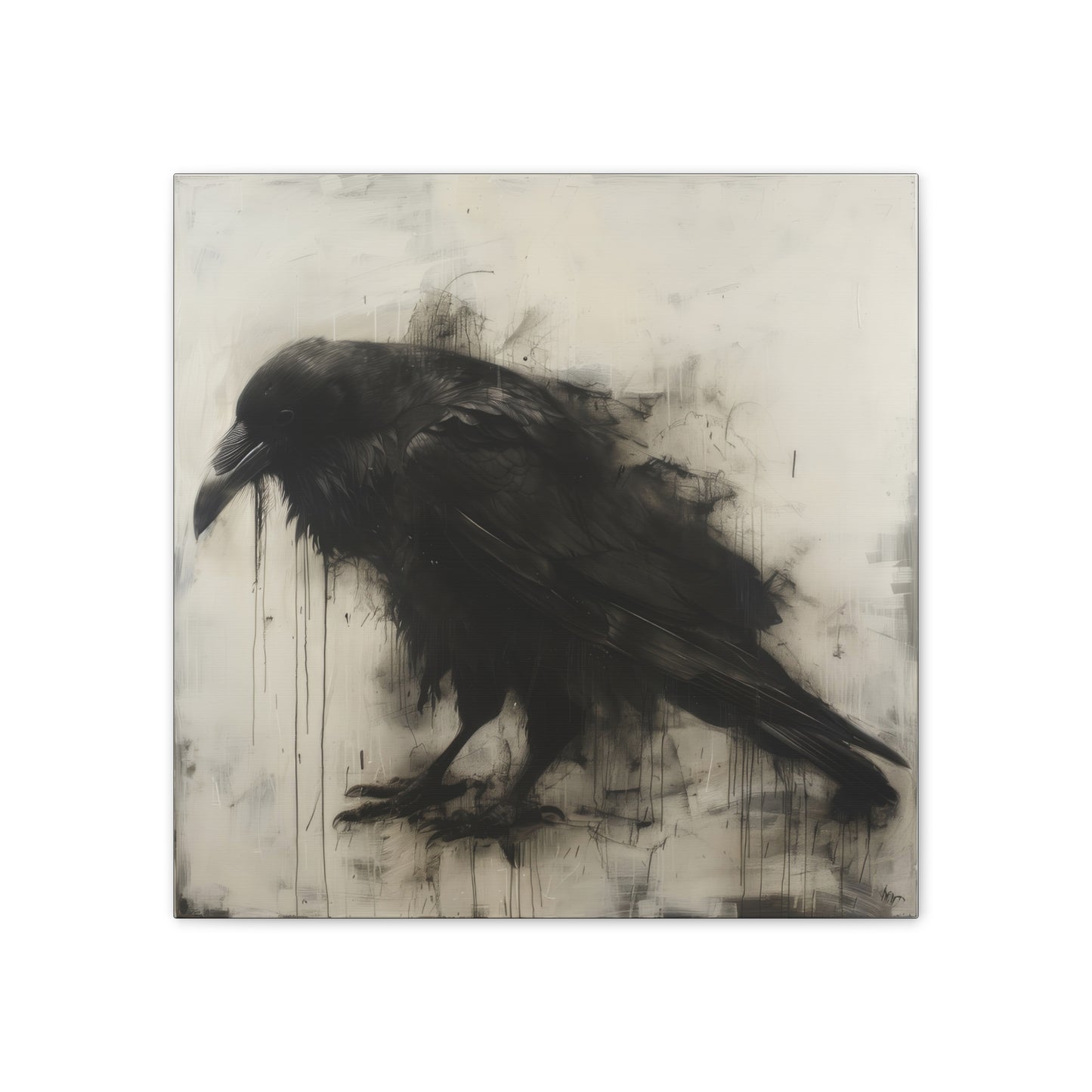 Blackbird - Canvas Stretched, 0.75"