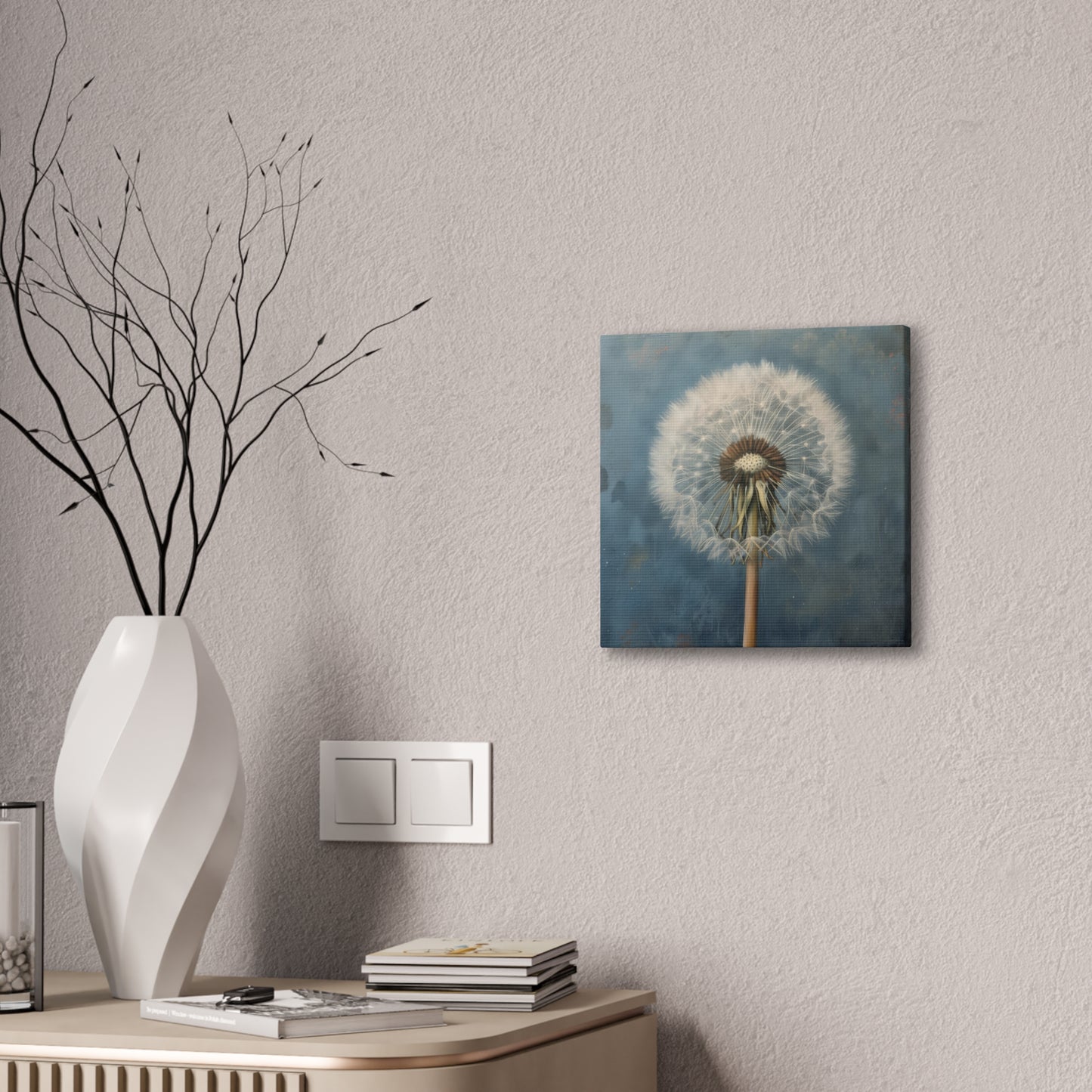 Dandelion - Canvas Stretched, 0.75"